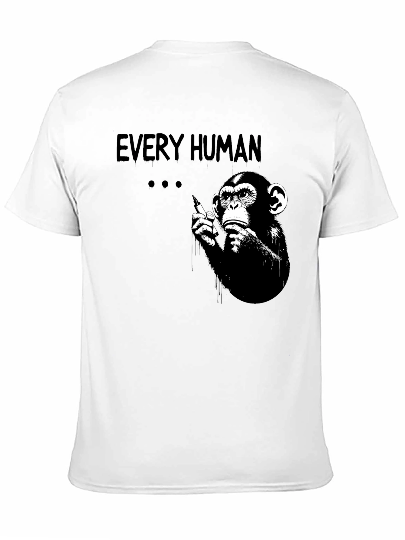 Every Human Monkey Graphic T-Shirt