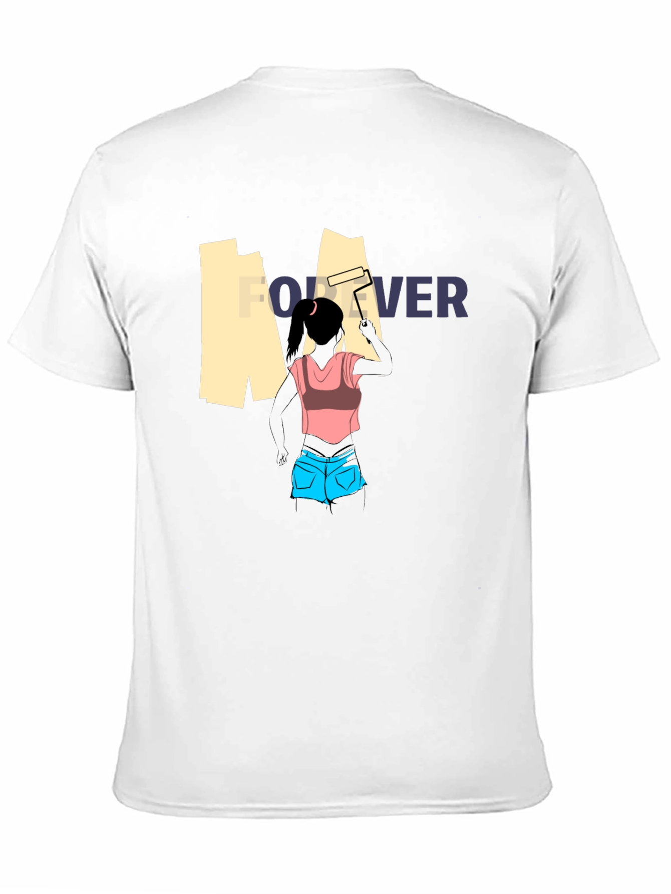 Forever Painting T-Shirt - Unique Graphic Tee