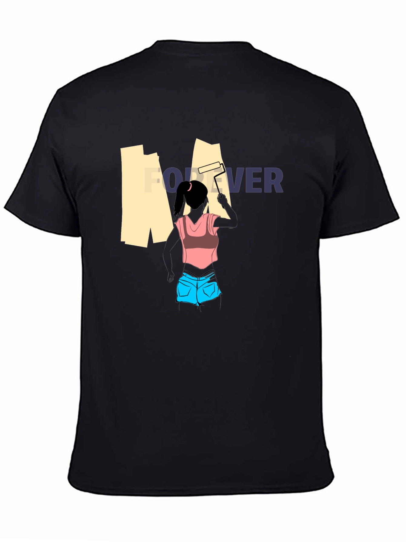 Forever Painting T-Shirt - Unique Graphic Tee