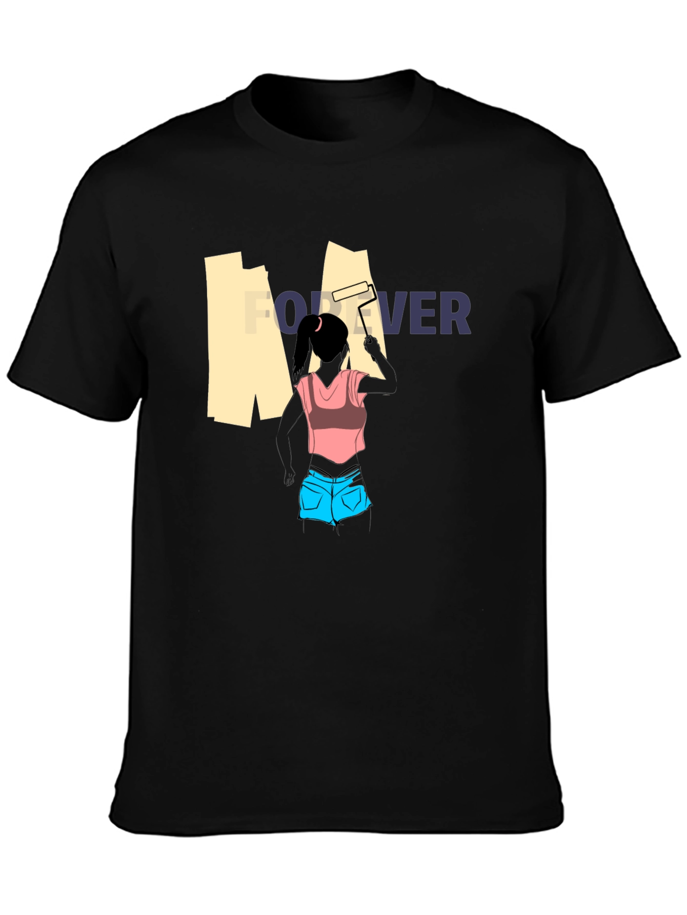 Forever Painting T-Shirt - Unique Graphic Tee