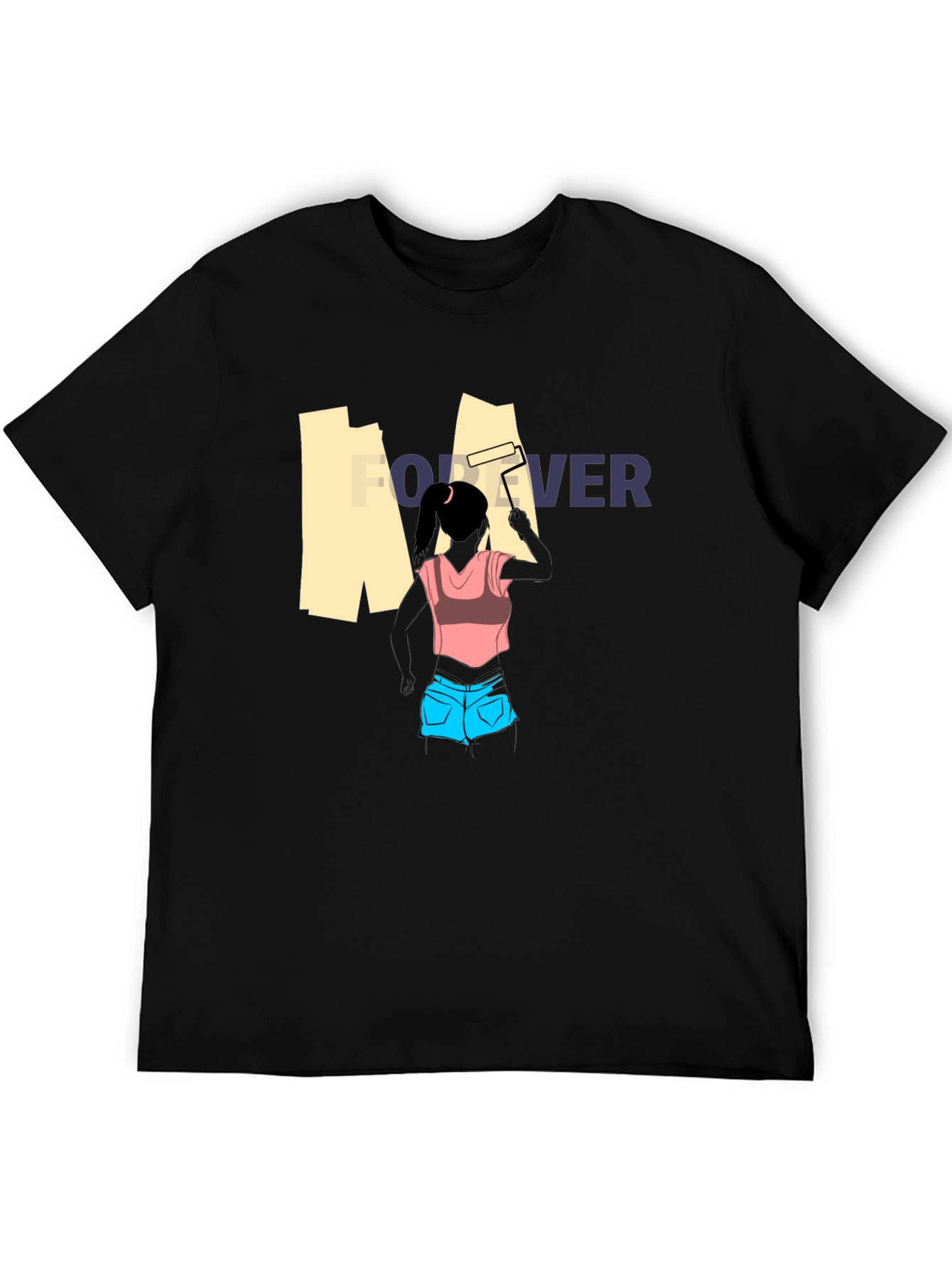 Forever Painting T-Shirt - Unique Graphic Tee