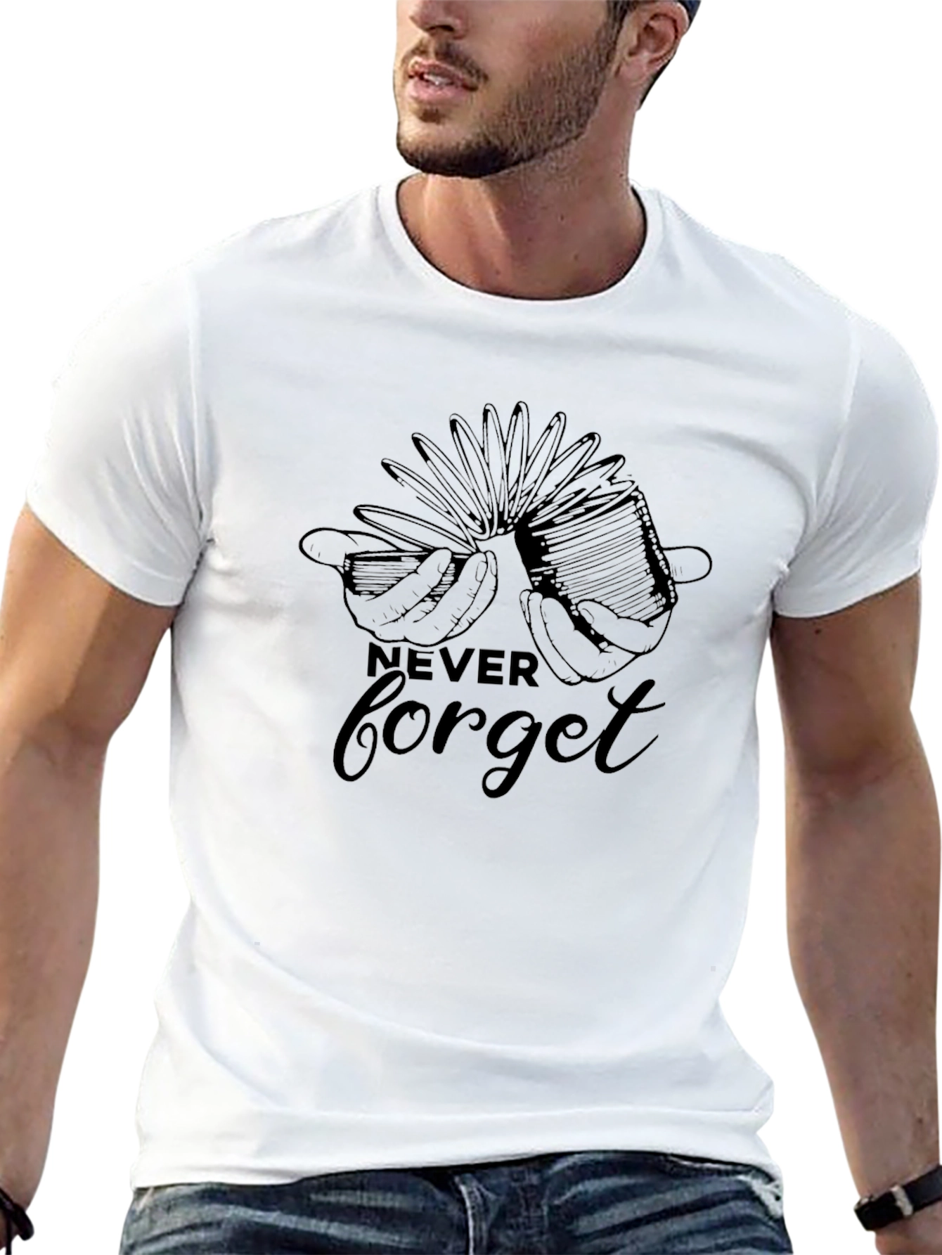 Never Forget Slinky T-Shirt