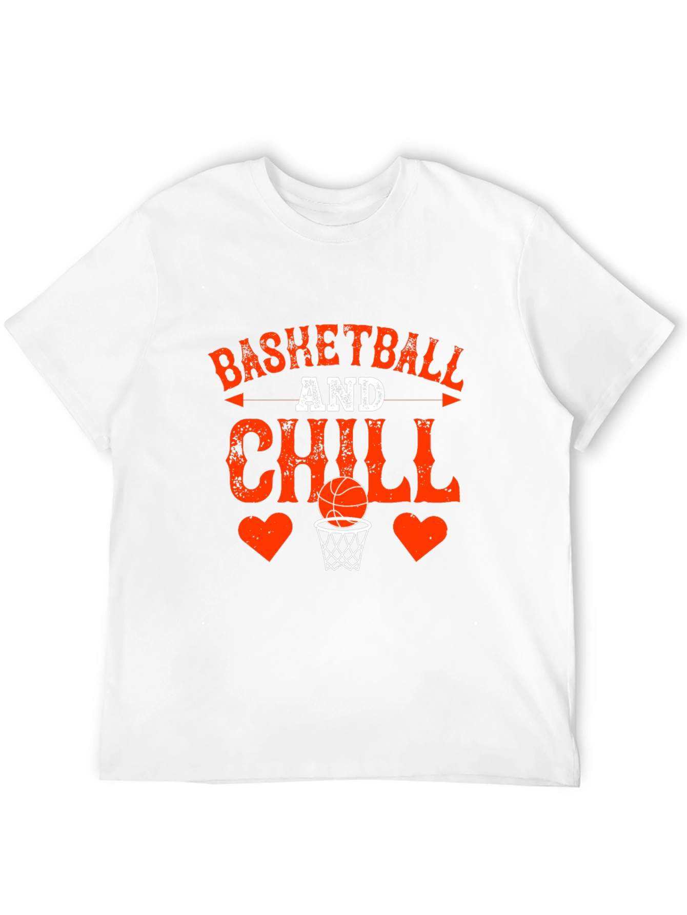 Basketball and Chill Graphic Tee