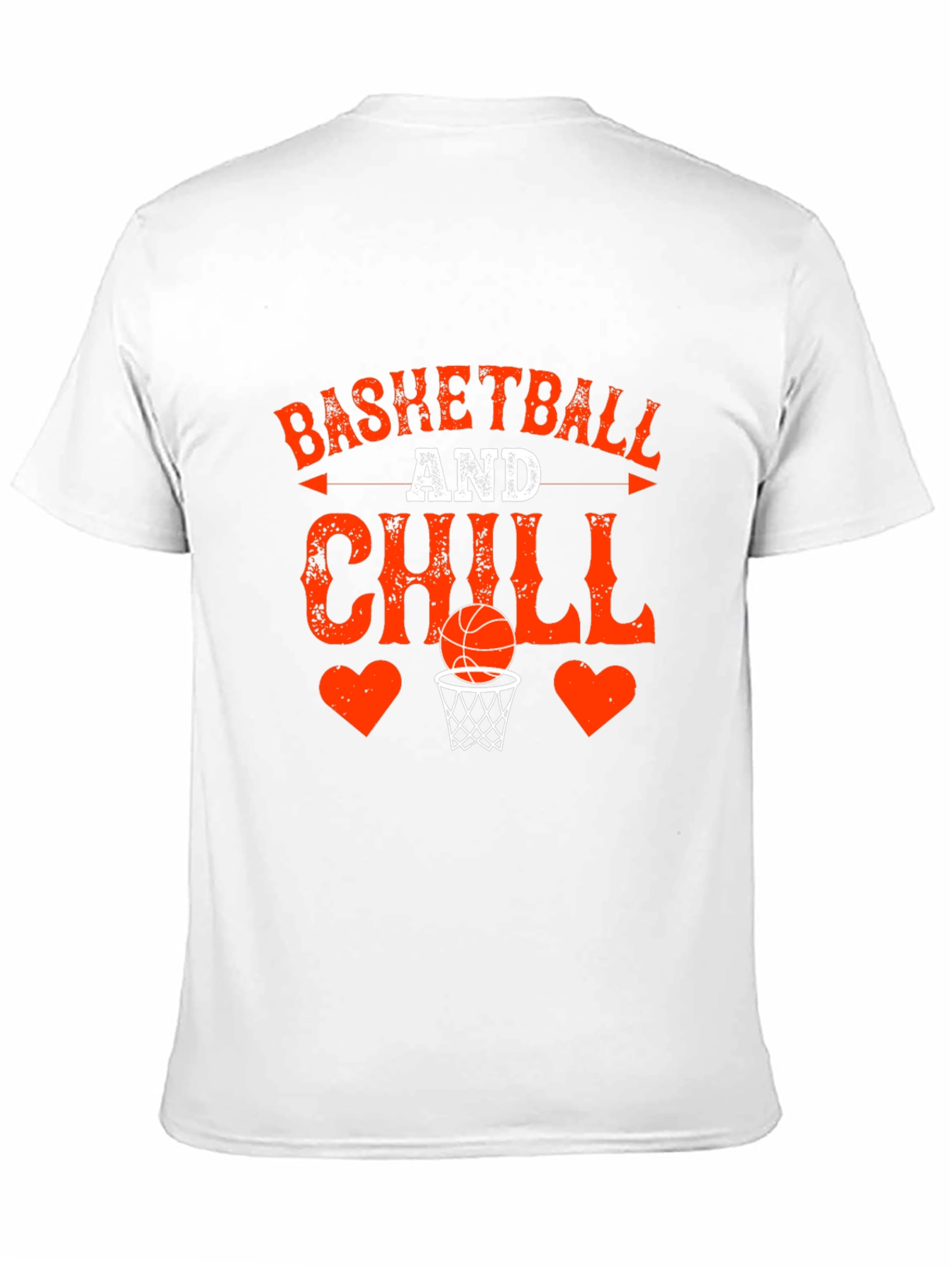 Basketball and Chill Graphic Tee