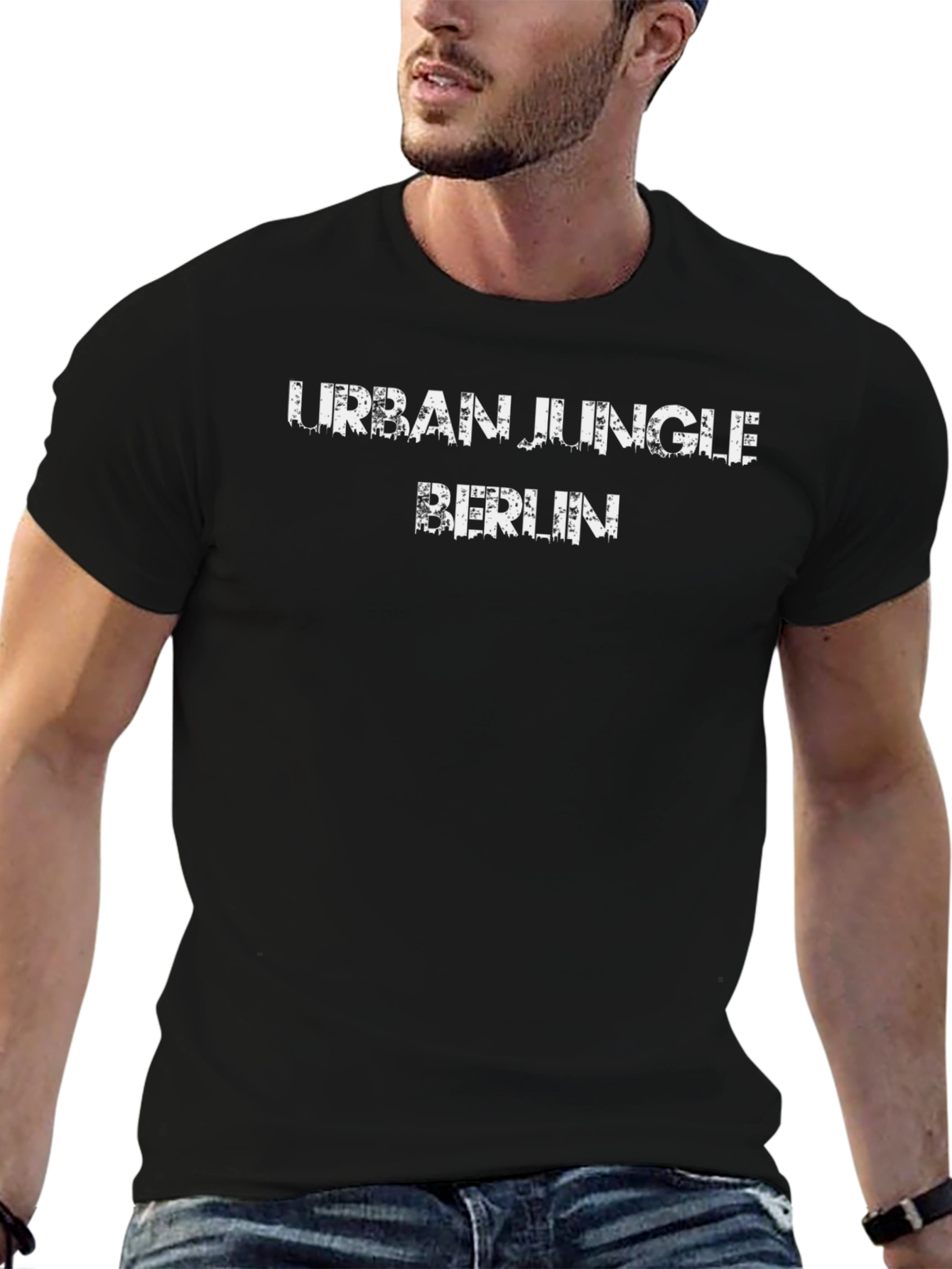 Urban Jungle Berlin Black T-Shirt