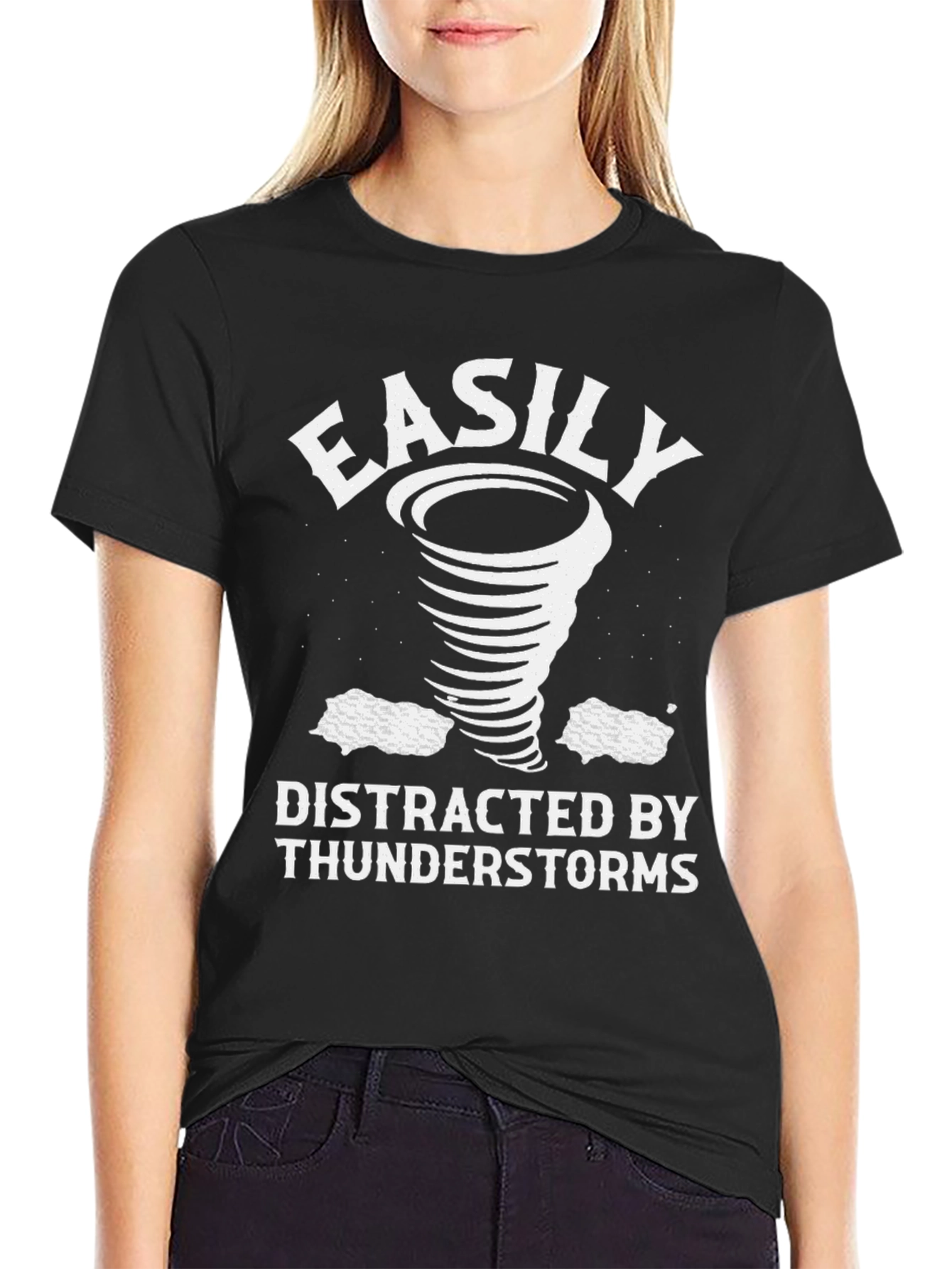 Easily Distracted by Thunderstorms T-Shirt