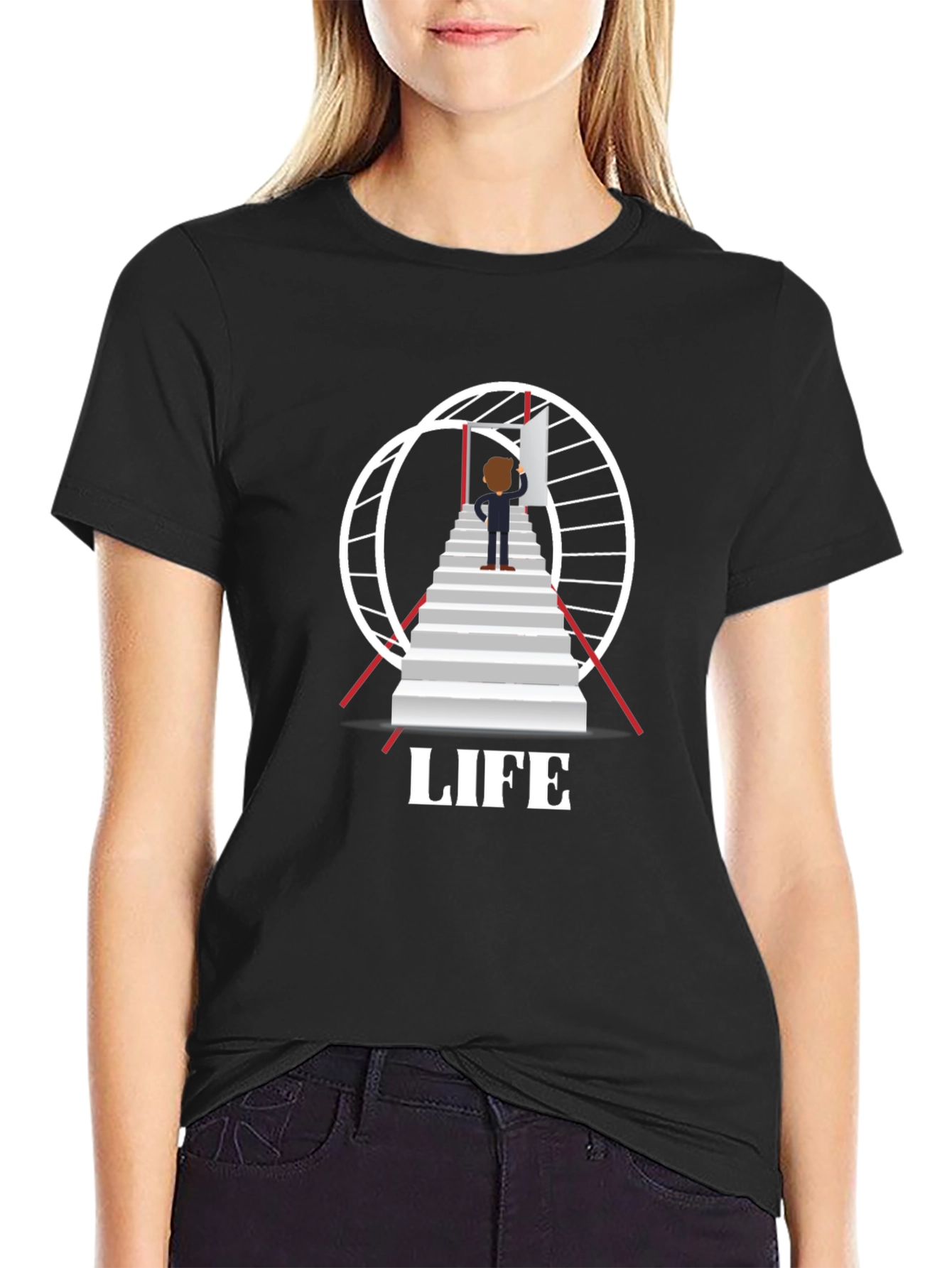 LIFE Hamster Wheel T-Shirt