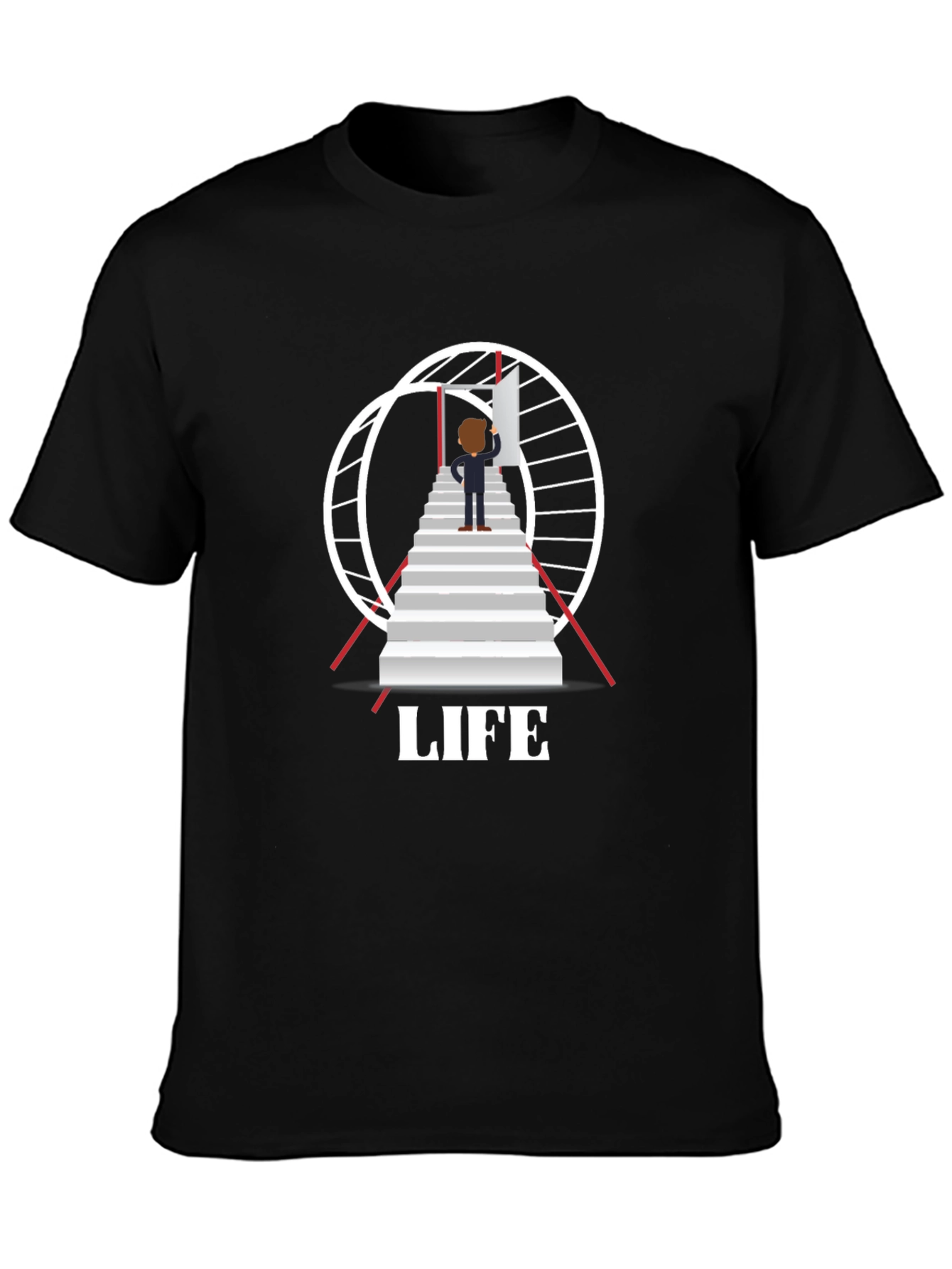 LIFE Hamster Wheel T-Shirt