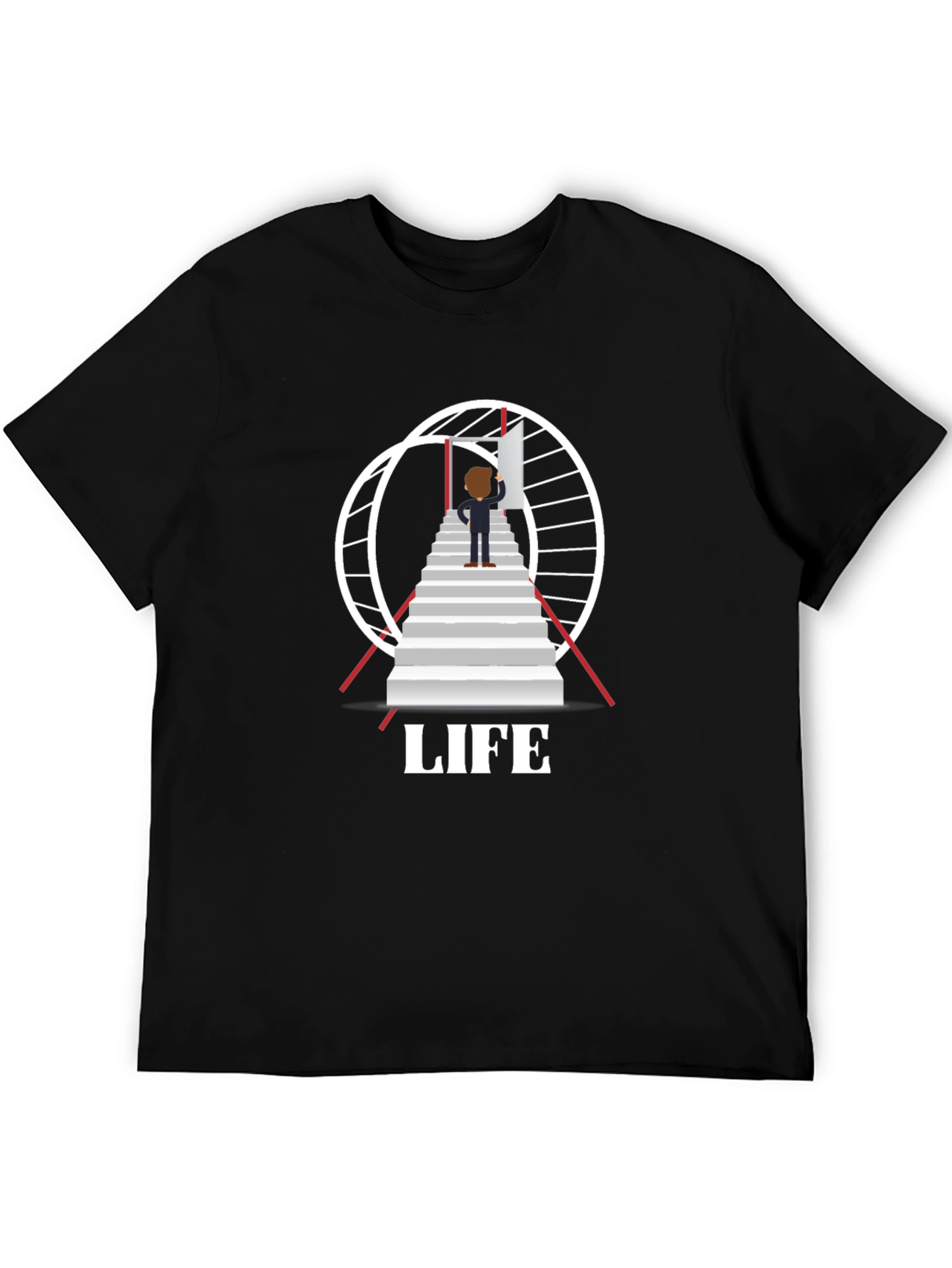 LIFE Hamster Wheel T-Shirt
