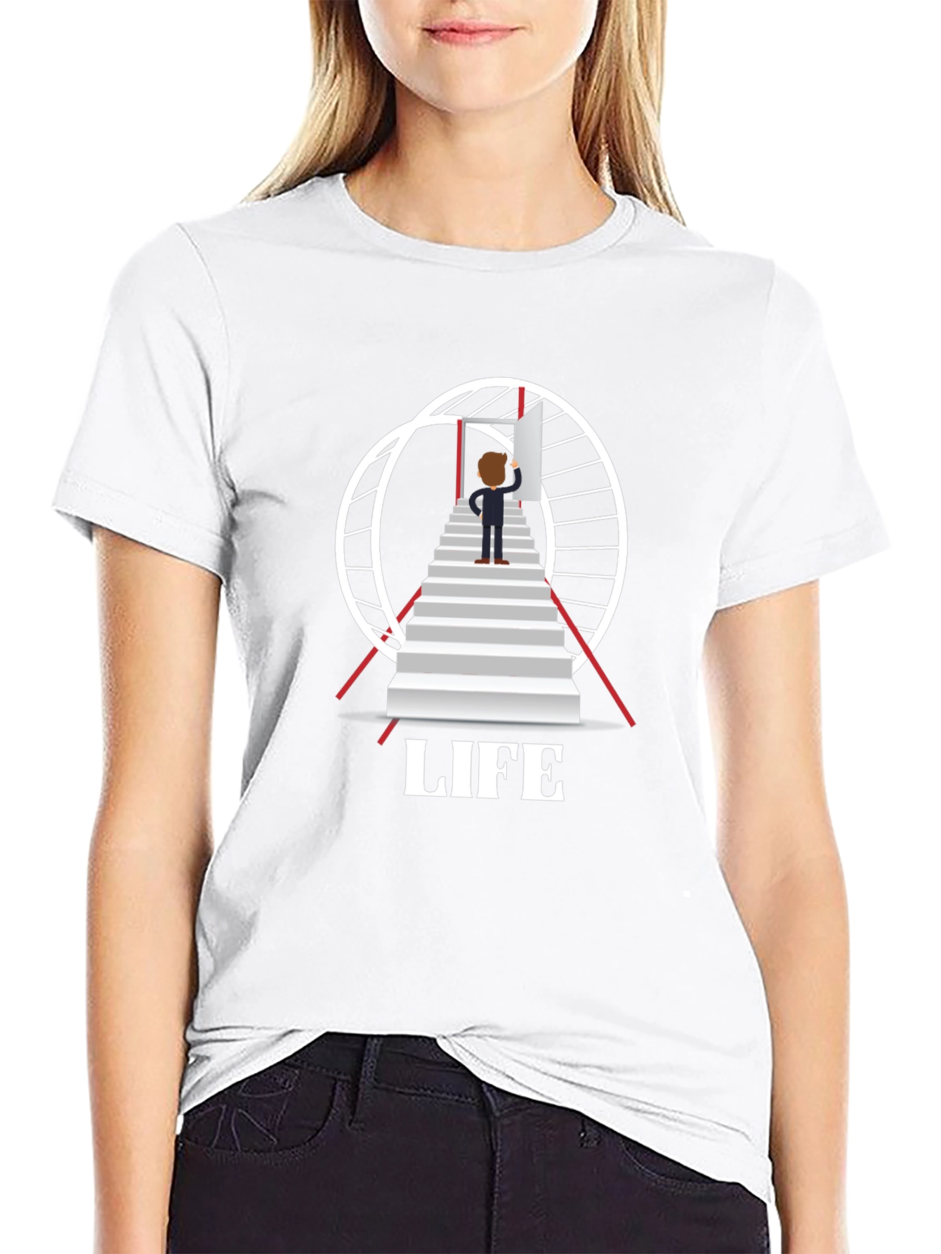 LIFE Hamster Wheel T-Shirt