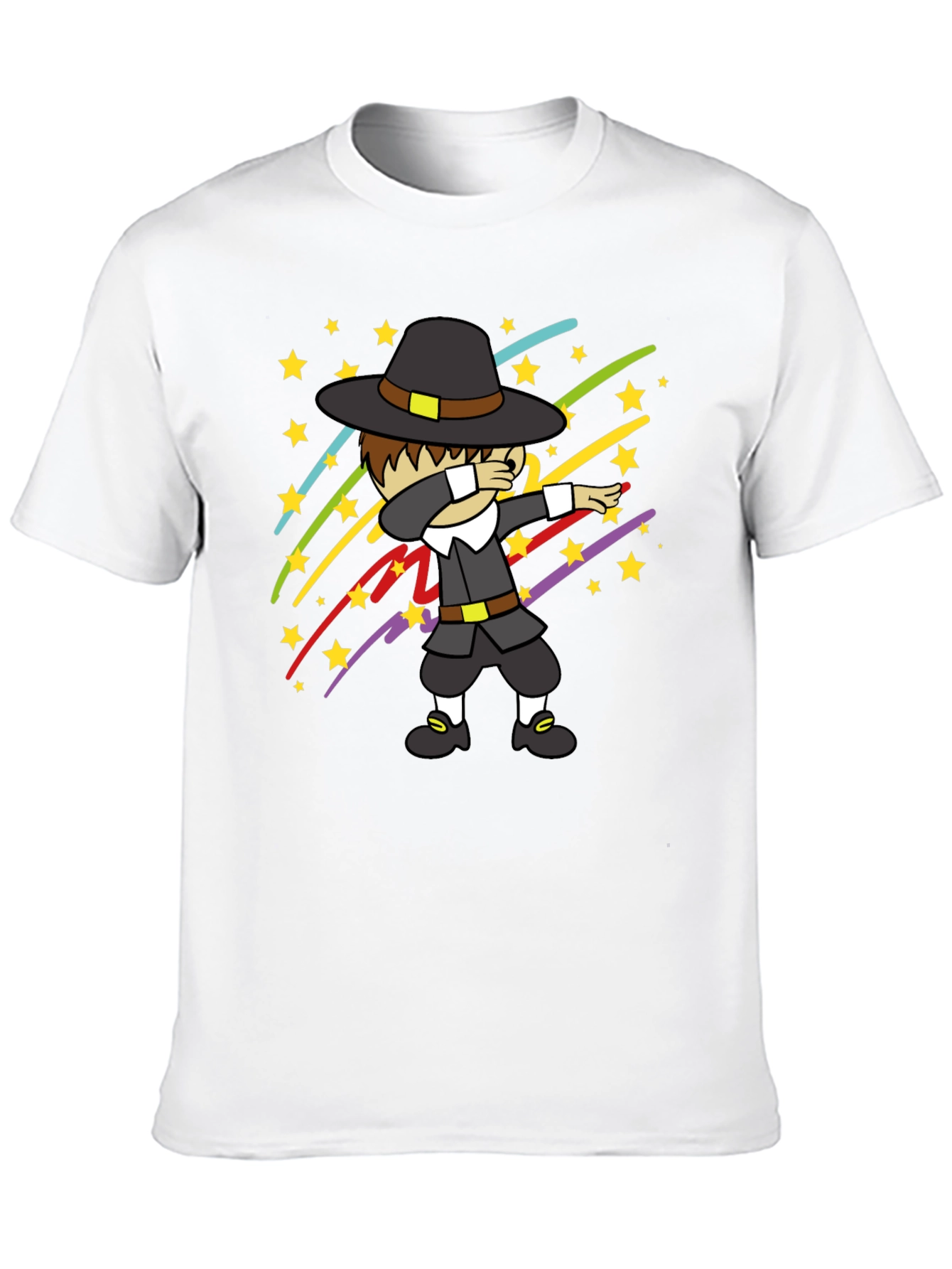 Dabbing Pilgrim T-Shirt
