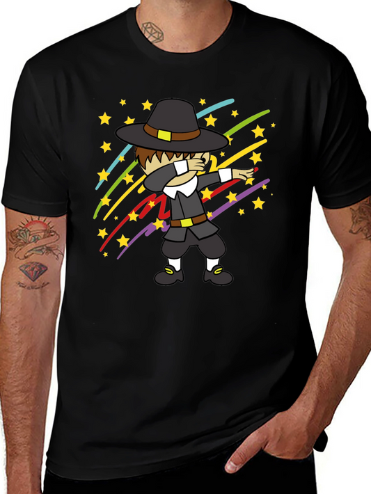 Dabbing Pilgrim T-Shirt