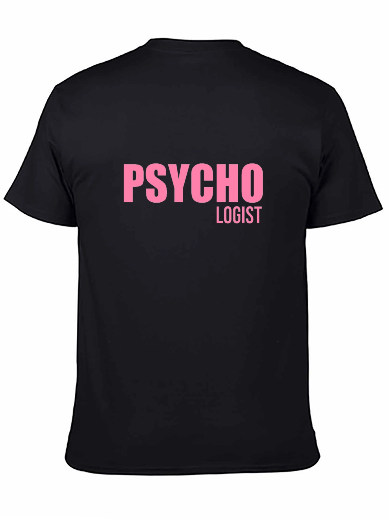 Psychologist Novelty T-Shirt - Black Cotton Tee