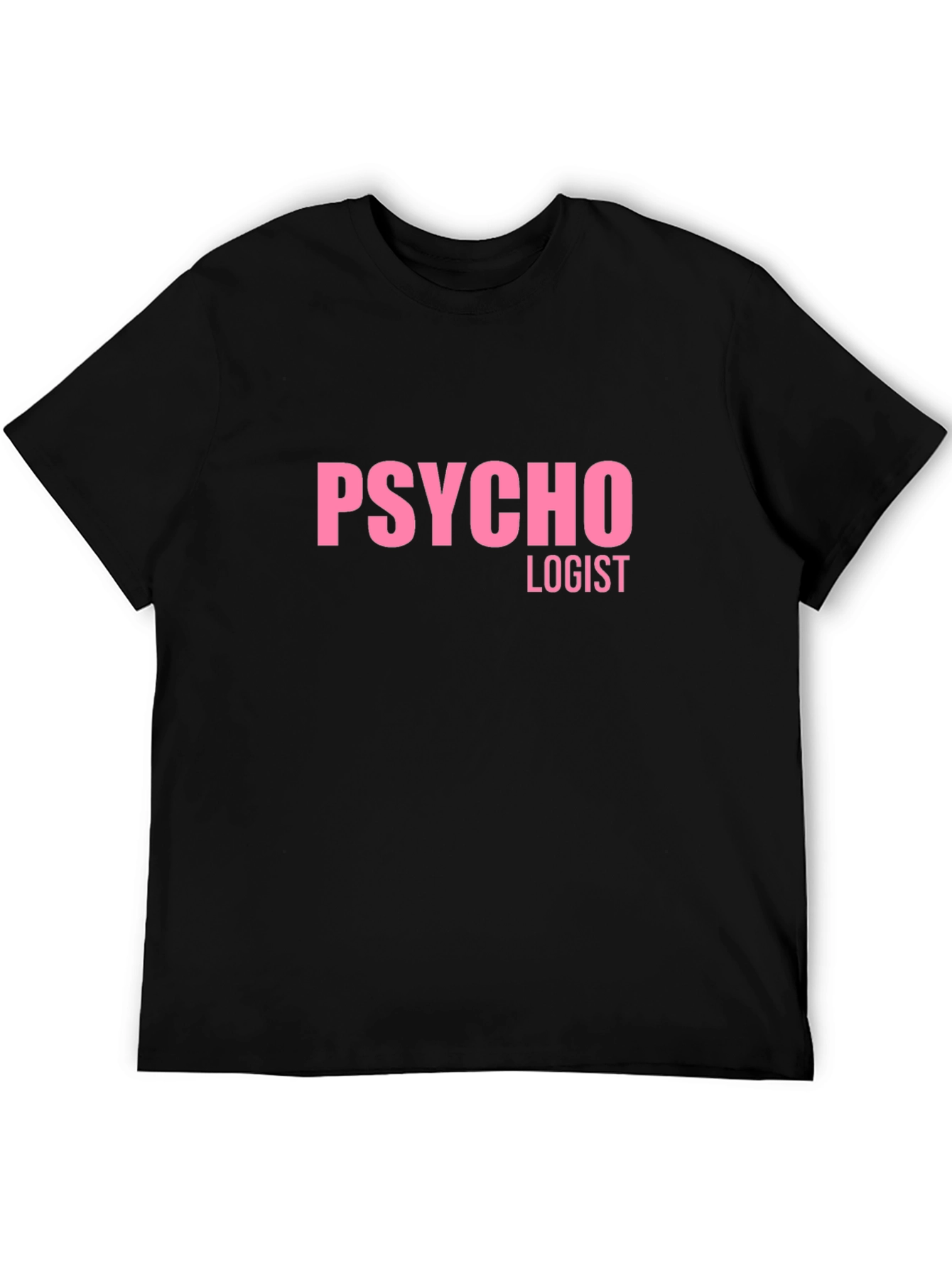 Psychologist Novelty T-Shirt - Black Cotton Tee