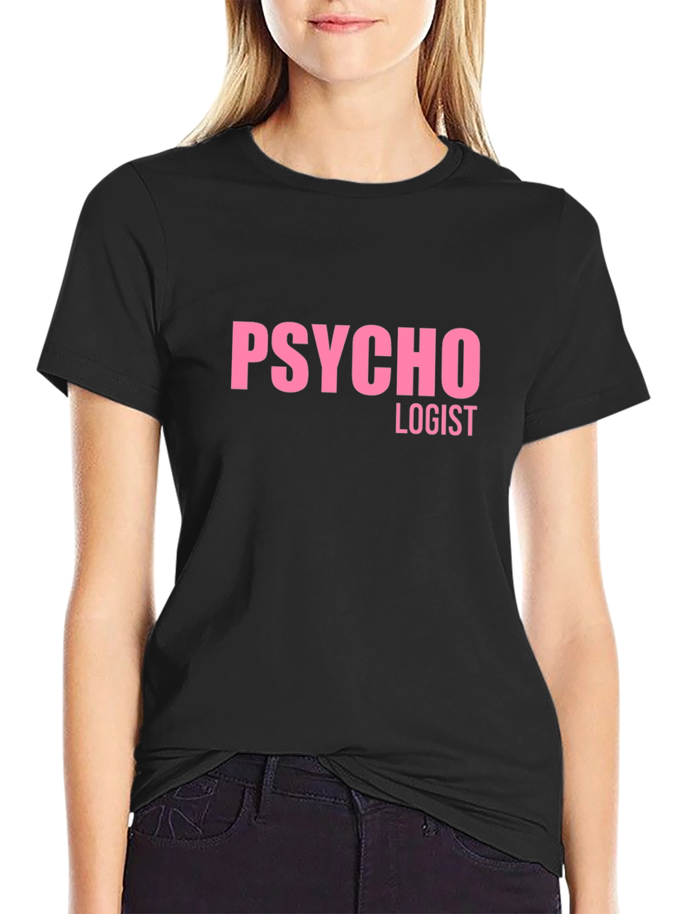 Psychologist Novelty T-Shirt - Black Cotton Tee