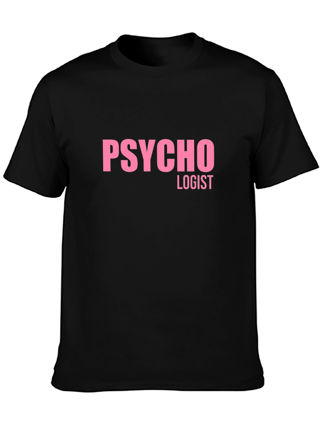 Psychologist Novelty T-Shirt - Black Cotton Tee