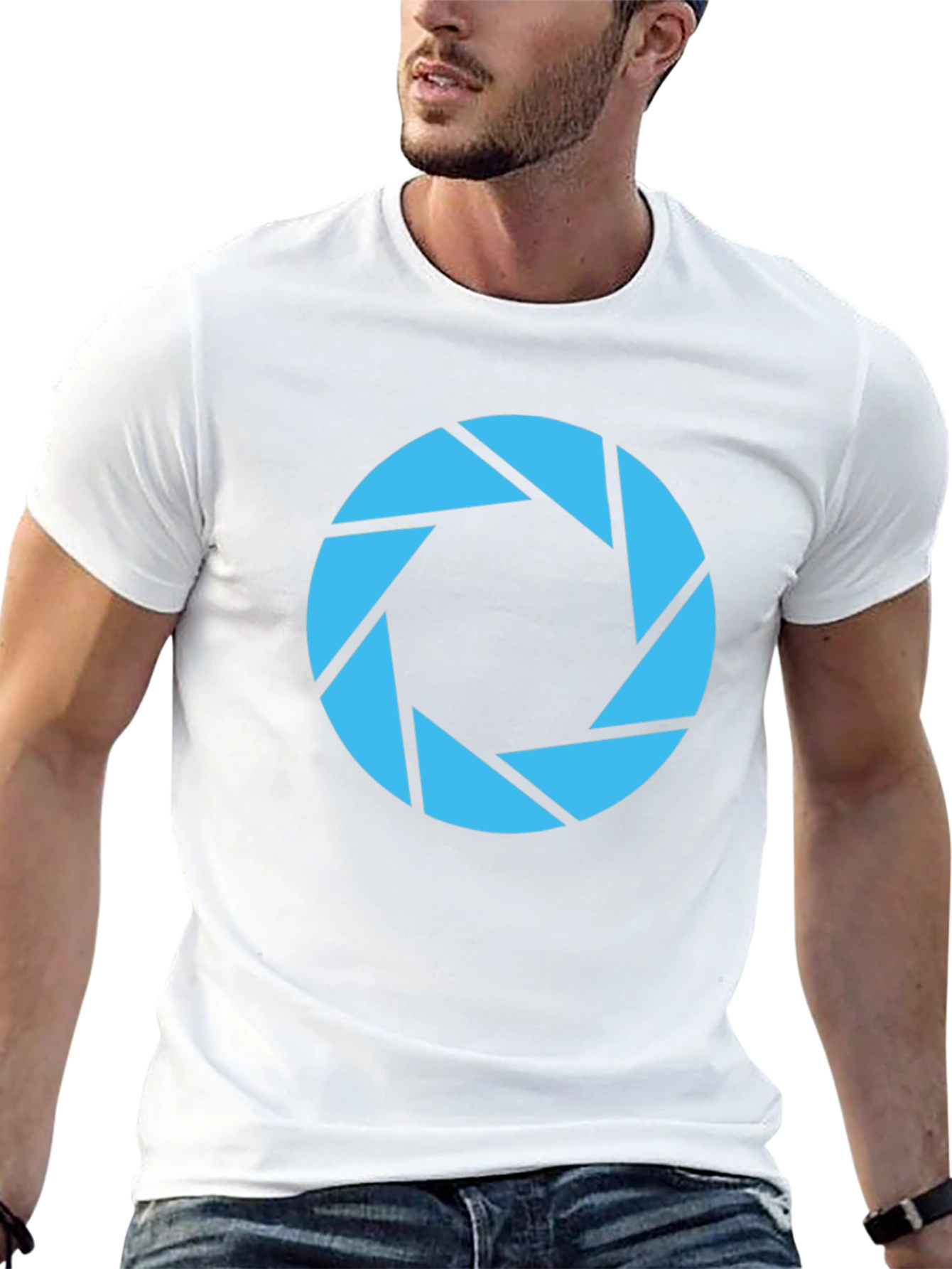 Portal Aperture Science Black T-Shirt