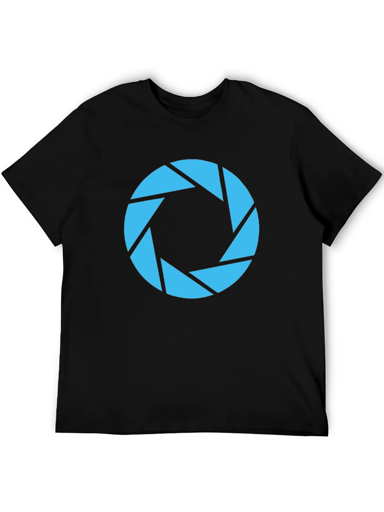 Portal Aperture Science Black T-Shirt