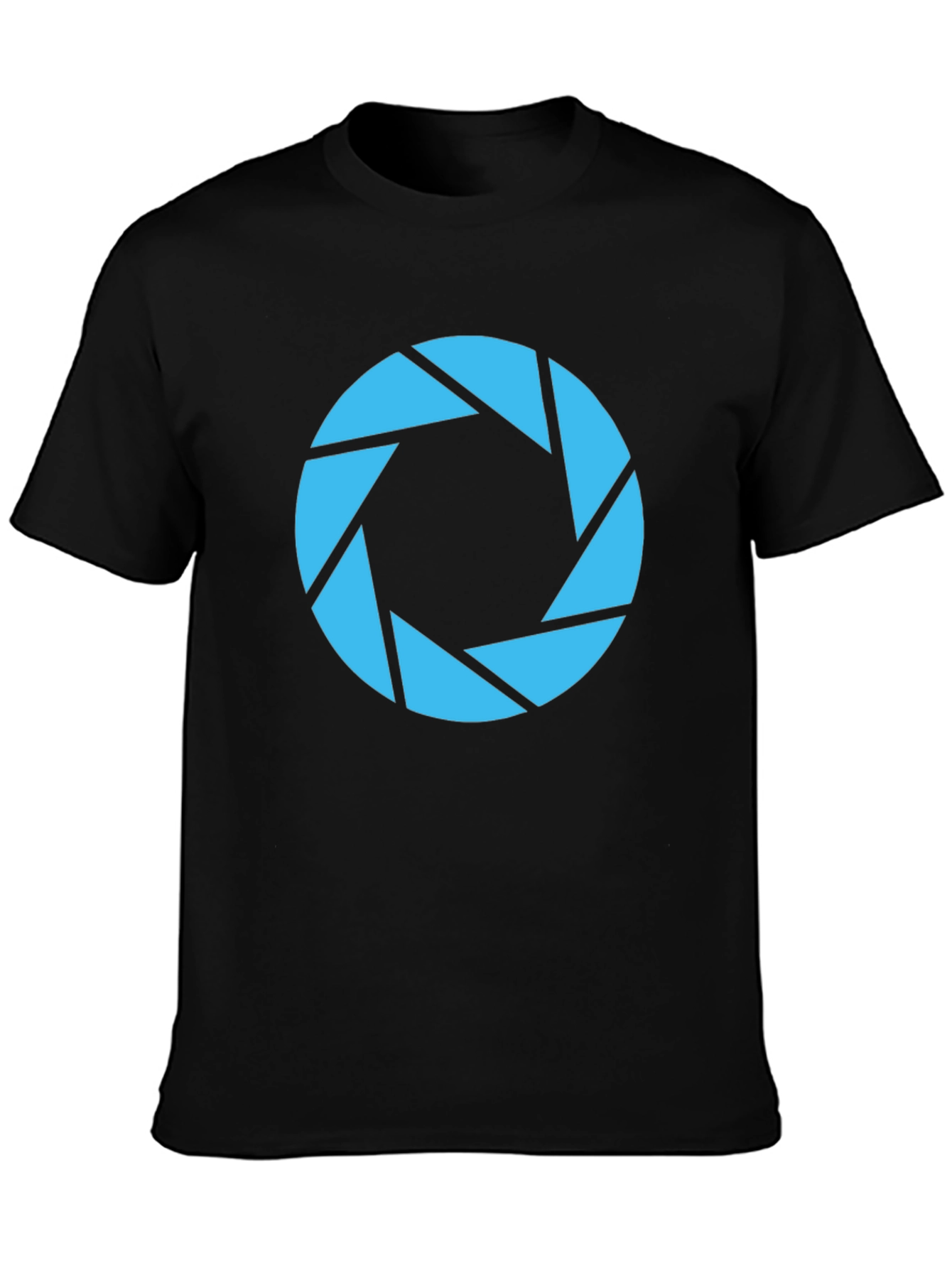 Portal Aperture Science Black T-Shirt