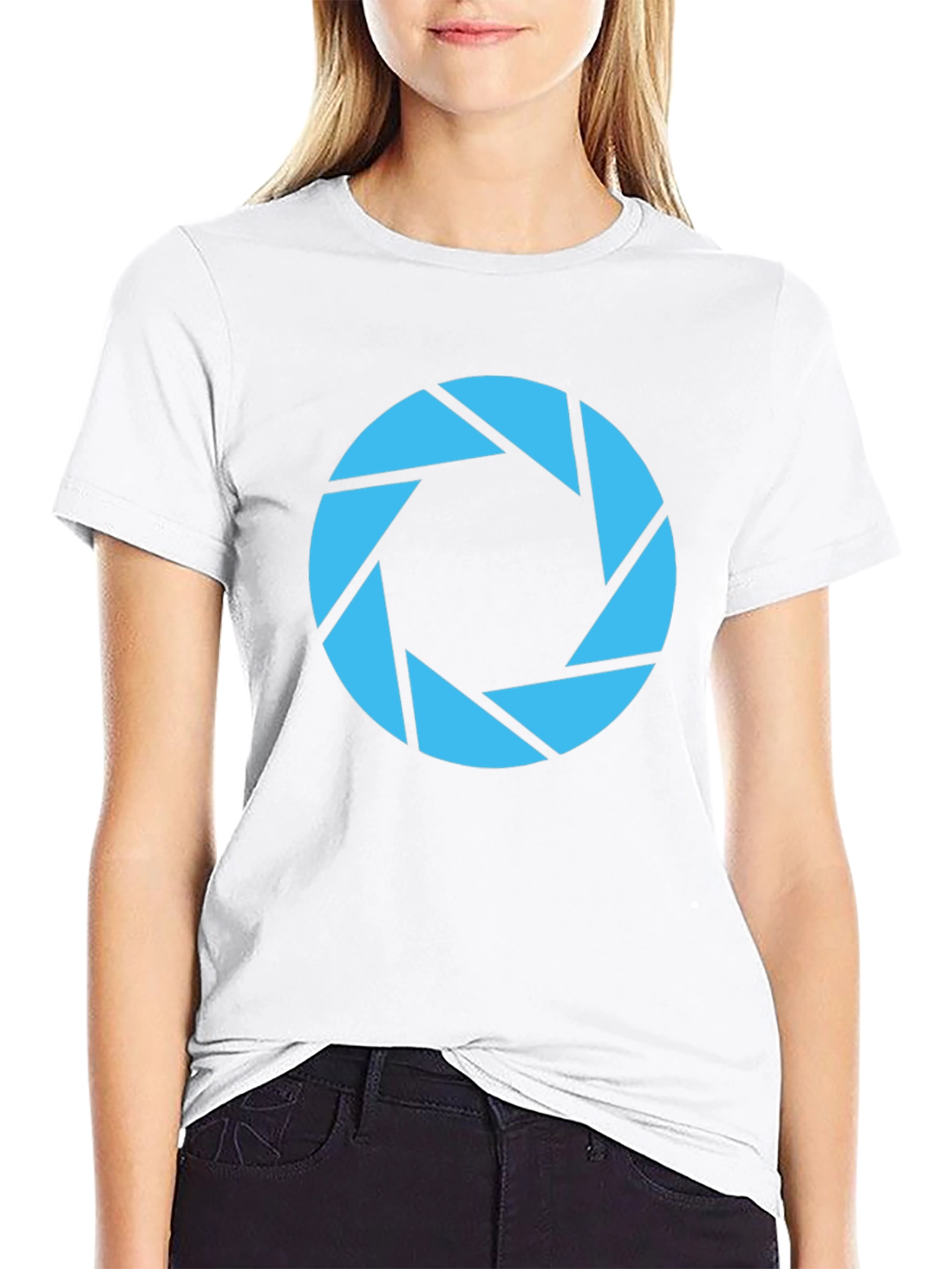 Portal Aperture Science Black T-Shirt