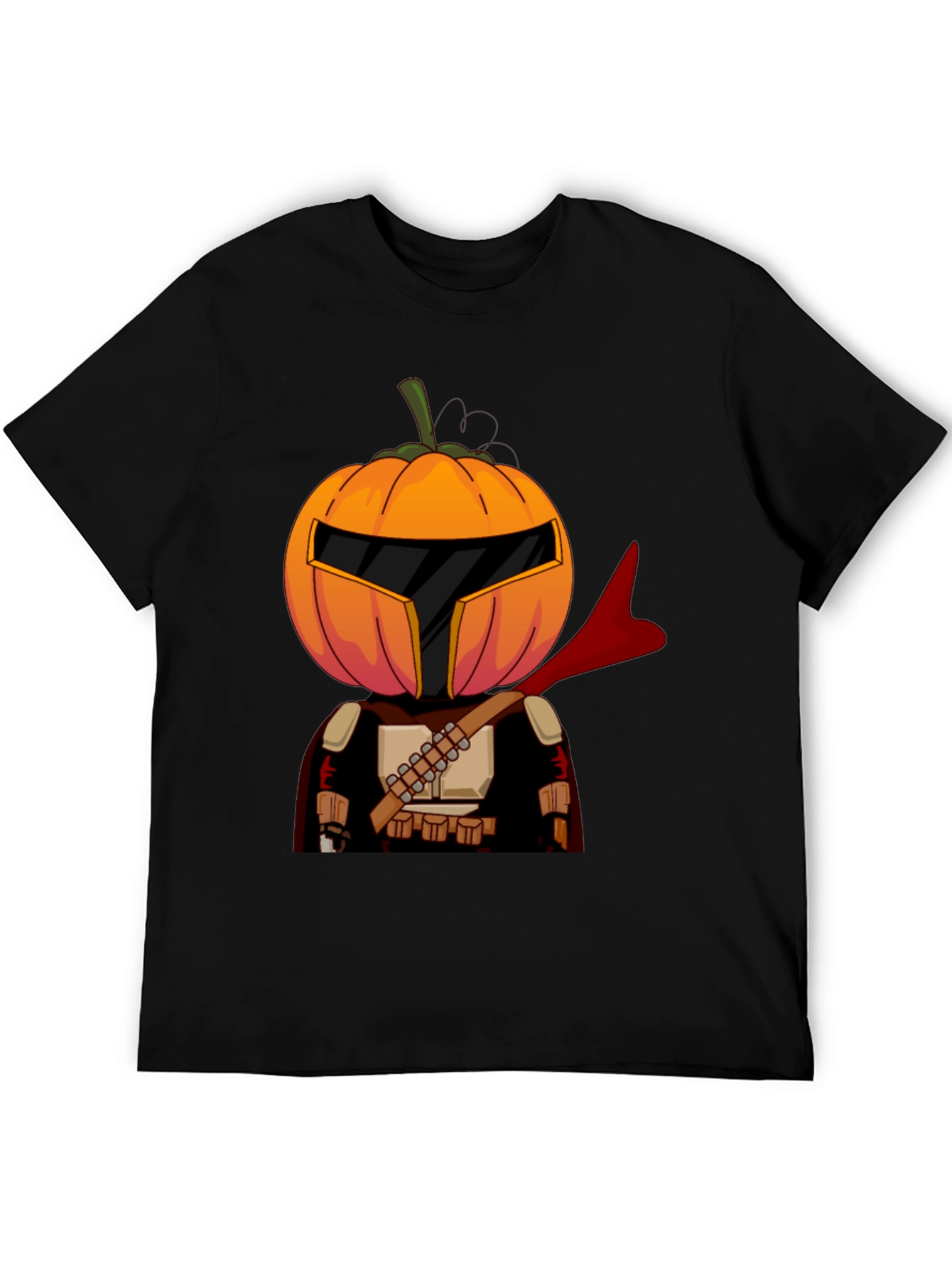 Pumpkin Mandalorian Halloween T-Shirt