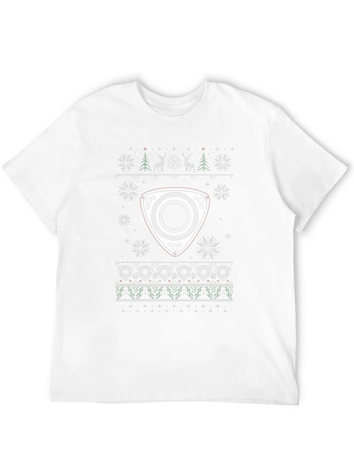 Rotary Engine Christmas Sweater T-Shirt
