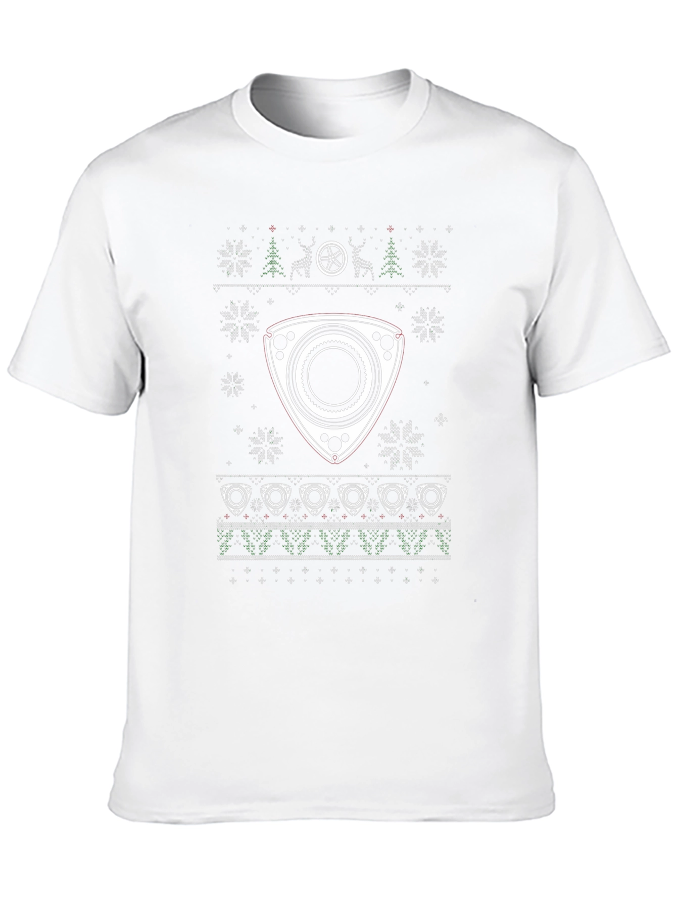 Rotary Engine Christmas Sweater T-Shirt