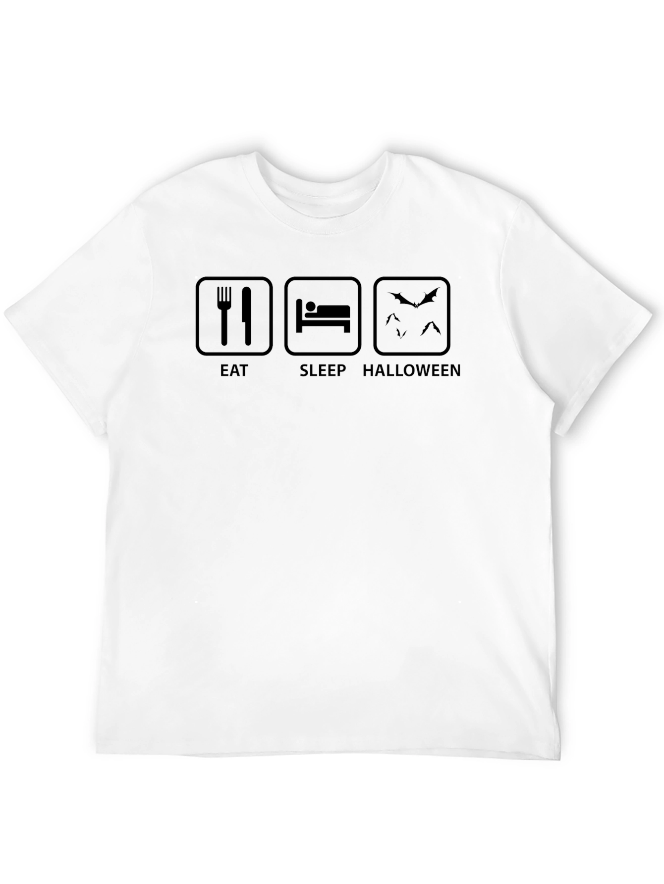 Eat Sleep Halloween T-Shirt - Funny Halloween Tee