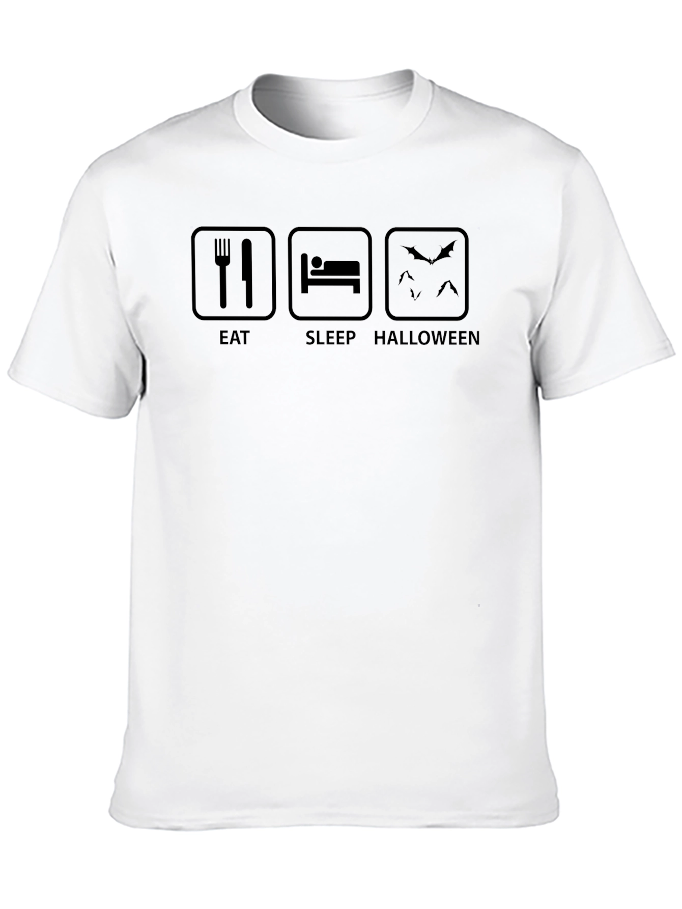 Eat Sleep Halloween T-Shirt - Funny Halloween Tee