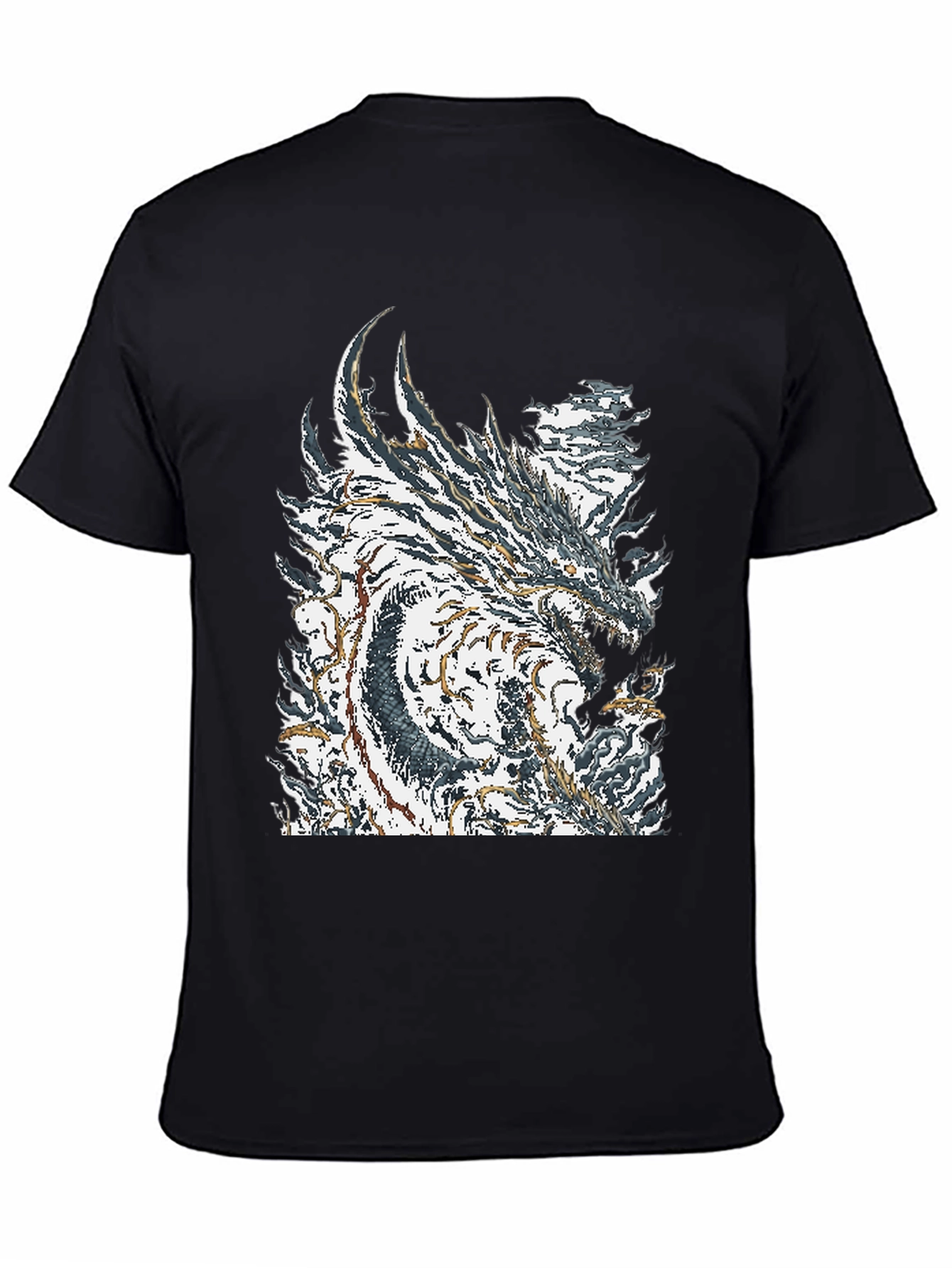 Monster Graphic Black T-Shirt