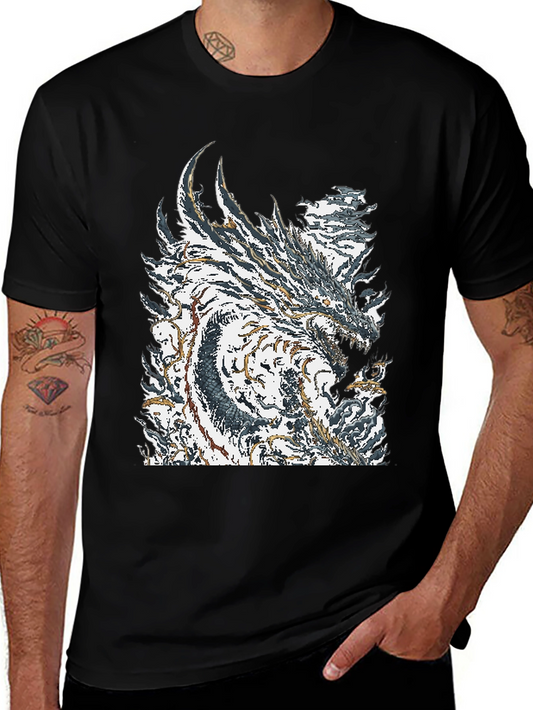Monster Graphic Black T-Shirt