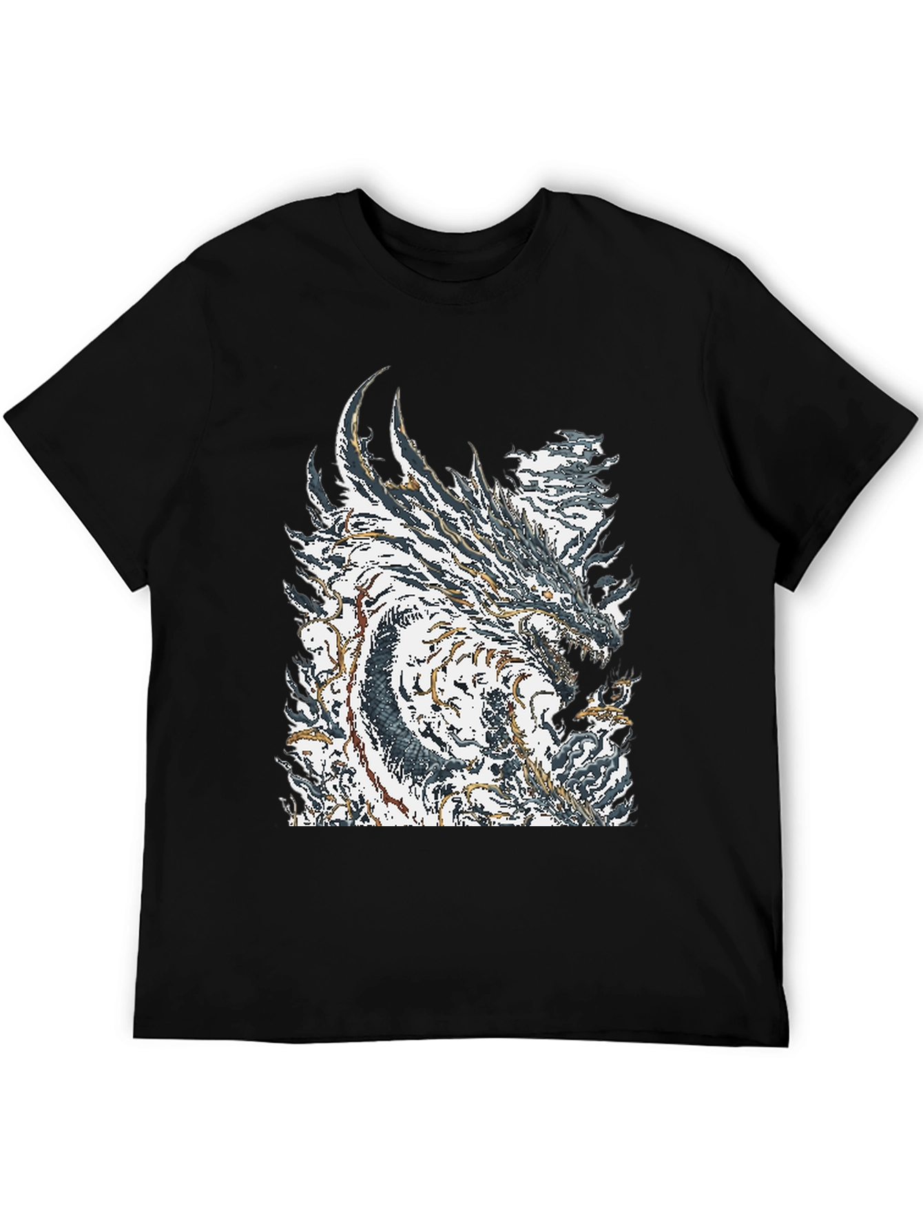 Monster Graphic Black T-Shirt