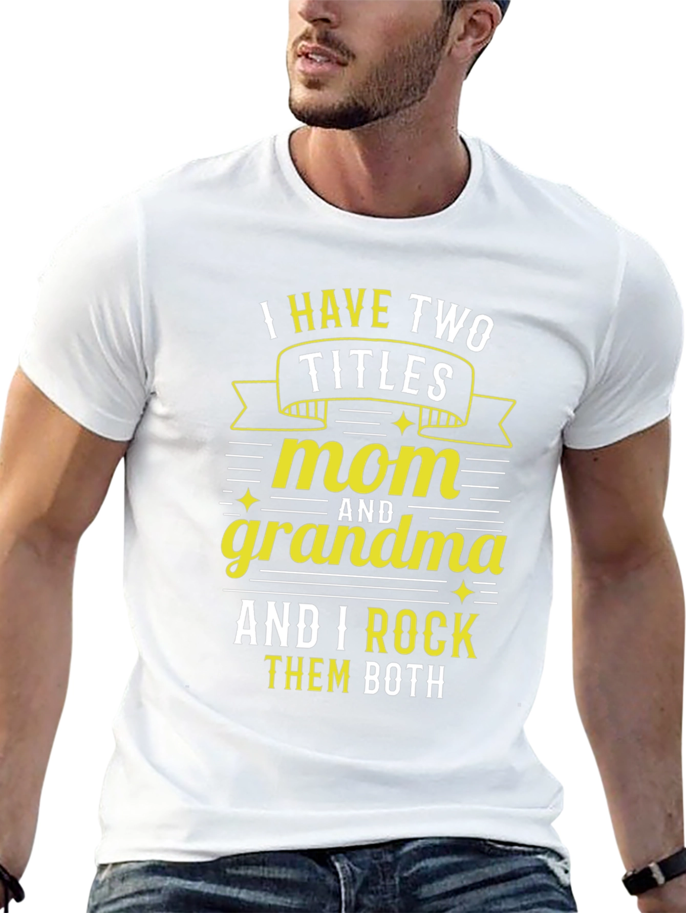 Mom and Grandma Graphic T-Shirt