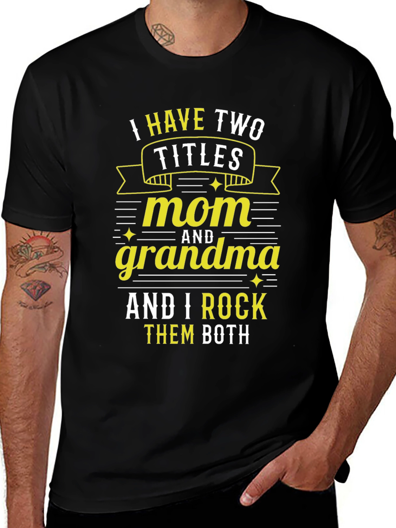 Mom and Grandma Graphic T-Shirt