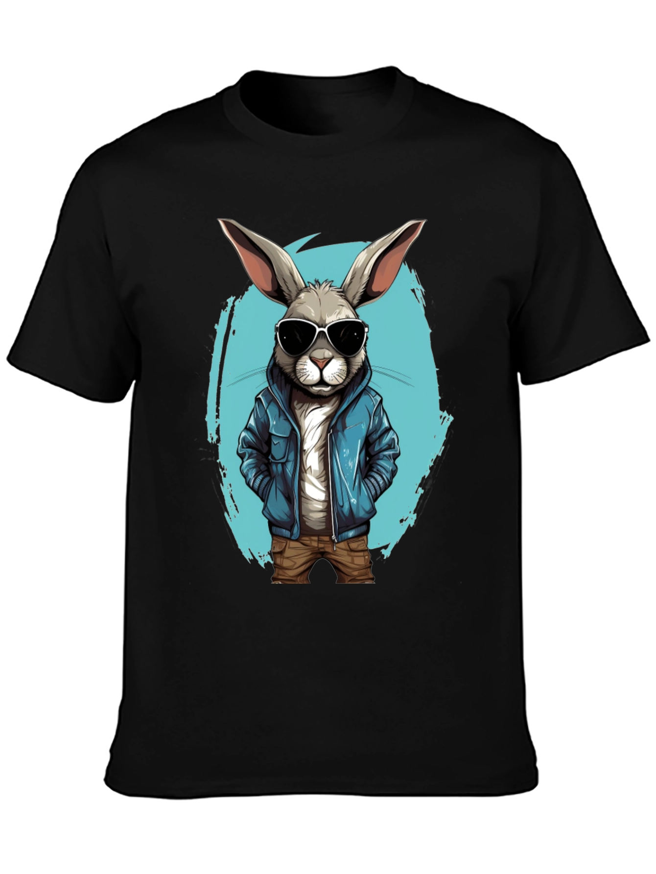 Cool Rabbit Graphic Tee
