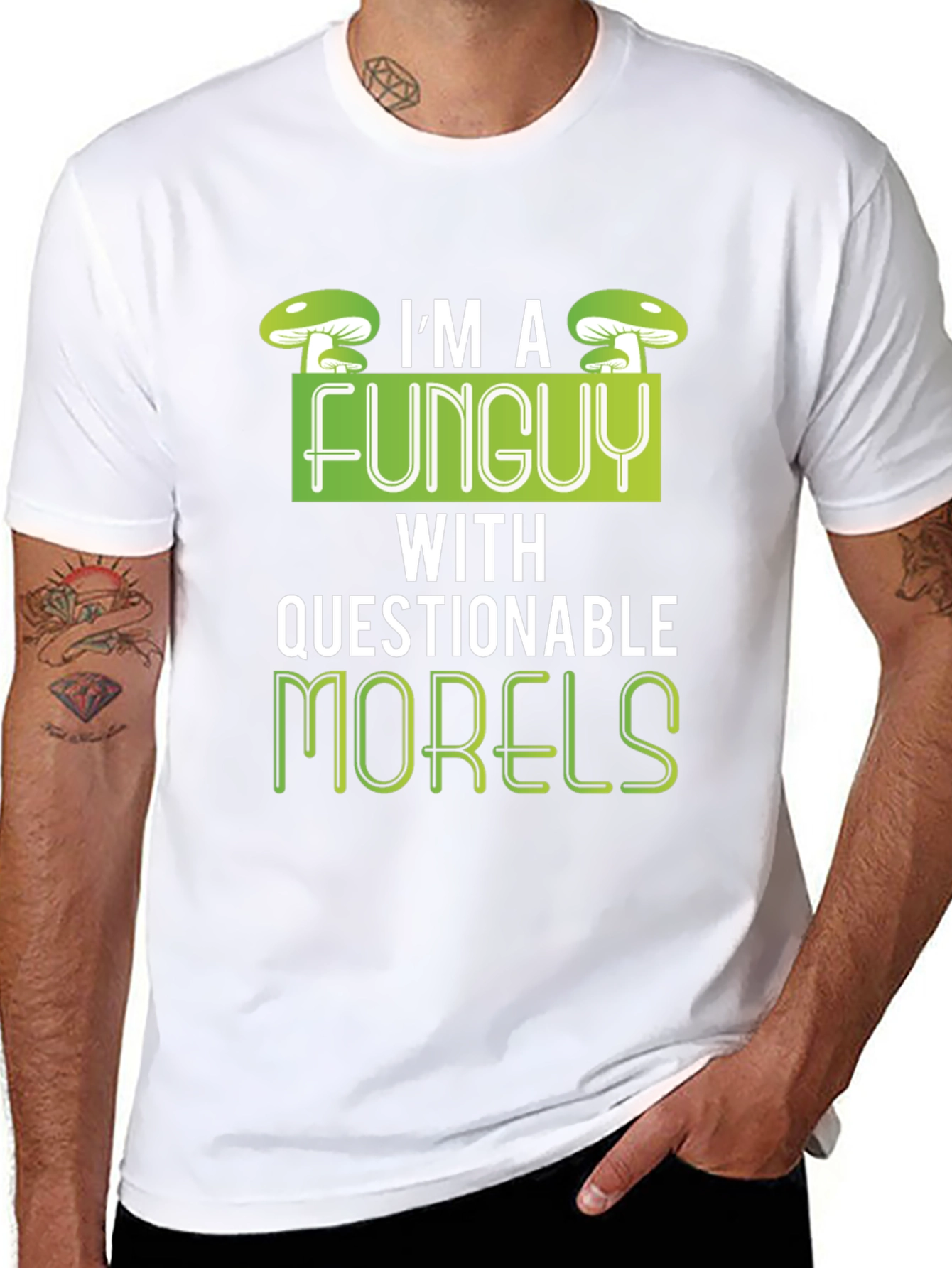 Funny Mushroom T-Shirt - Im a Funguy