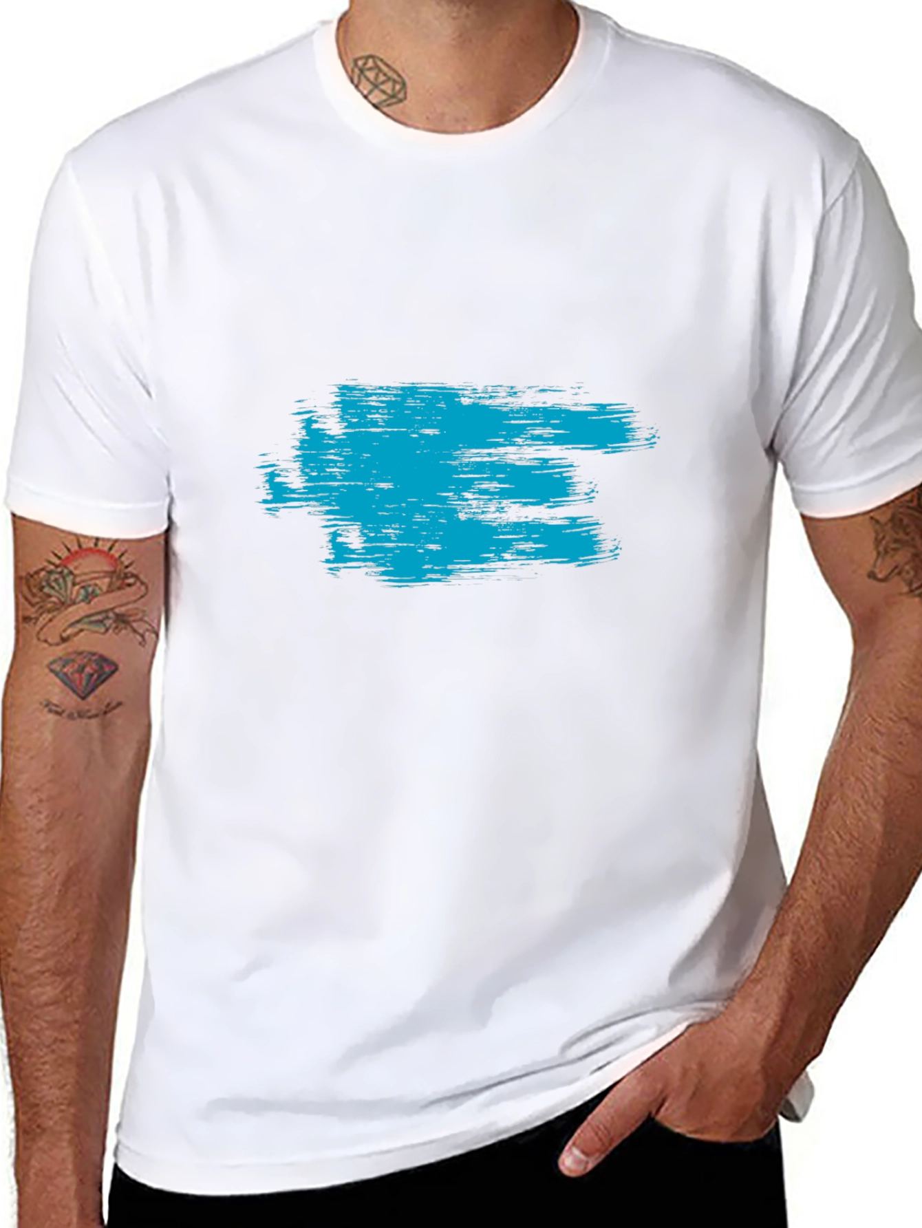 Modern Graphic Print T-Shirt