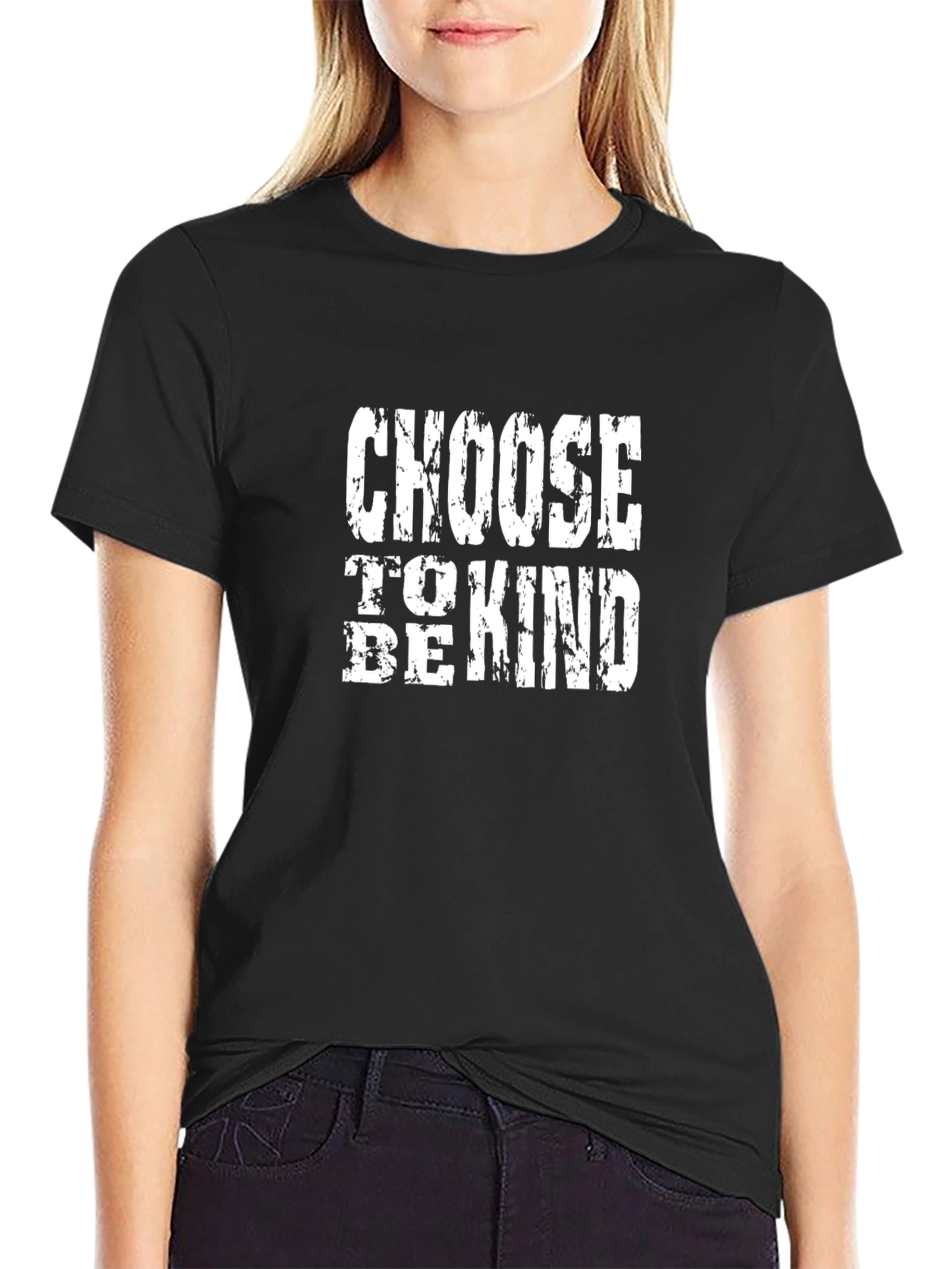 Choose to be Kind Graphic Tee - Black