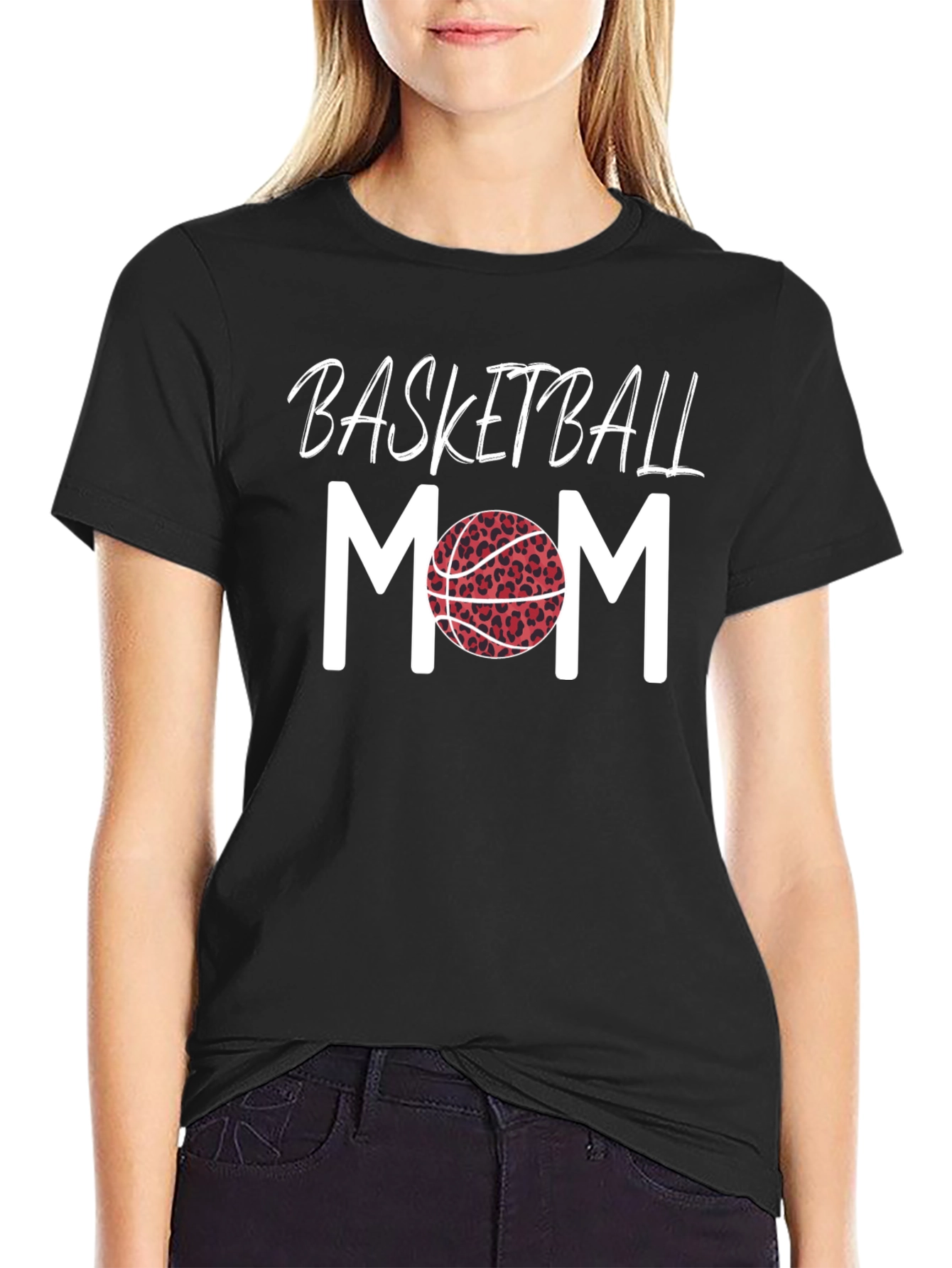 Basketball Mom T-Shirt - Sports Fan Apparel