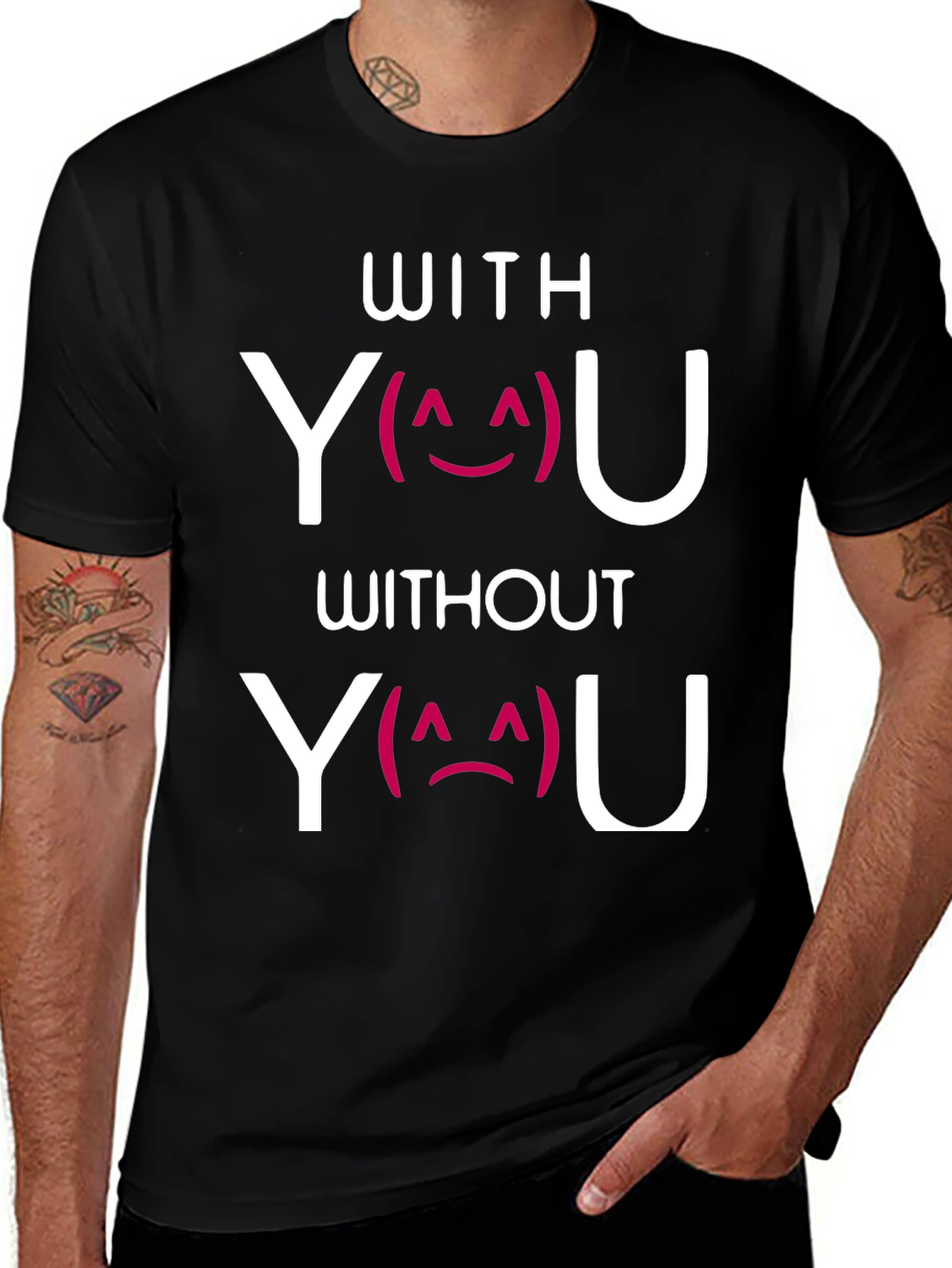 With You Without You Graphic Tee