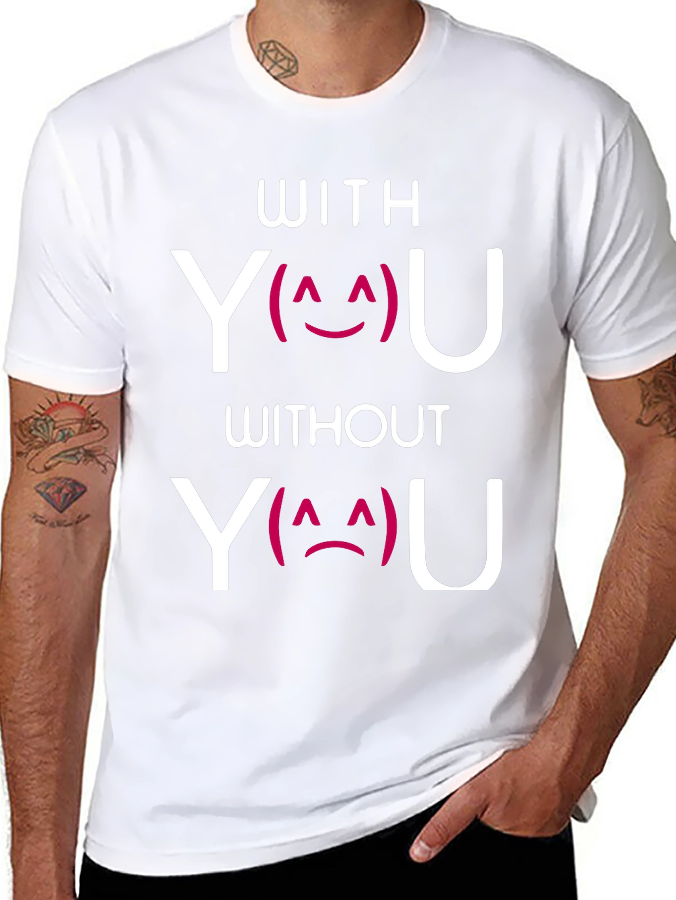With You Without You Graphic Tee
