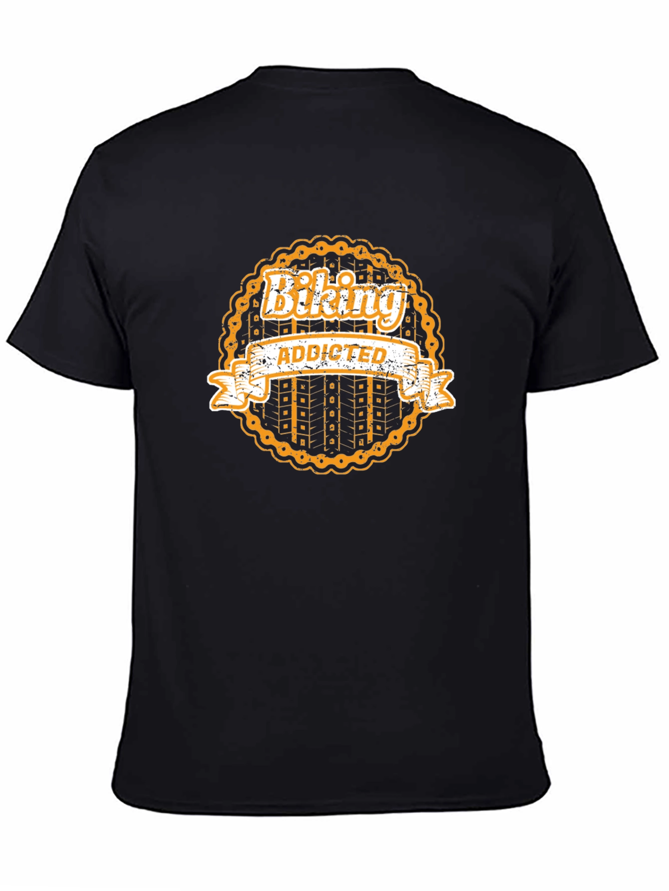 Biking Addicted Graphic Tee