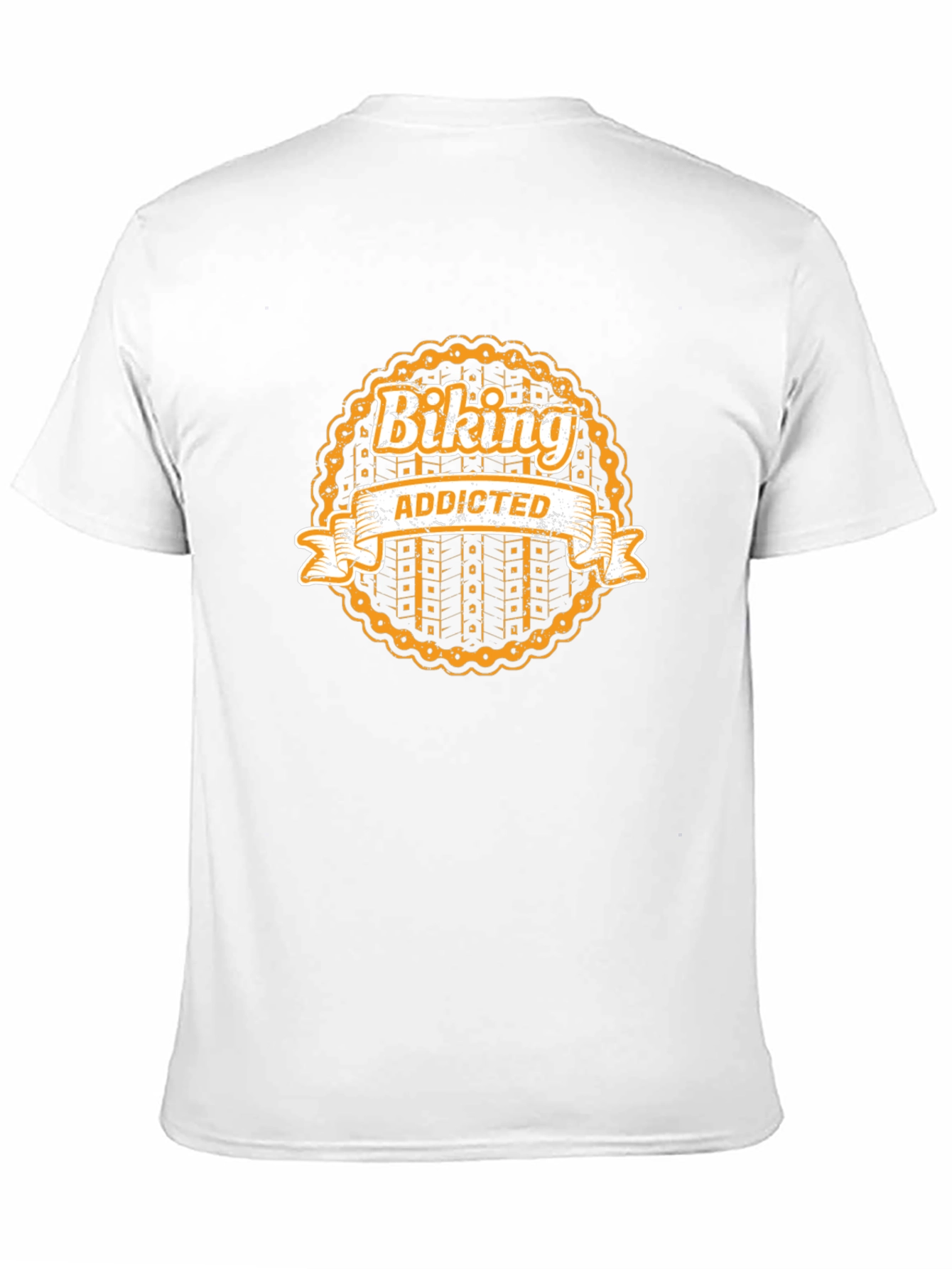 Biking Addicted Graphic Tee