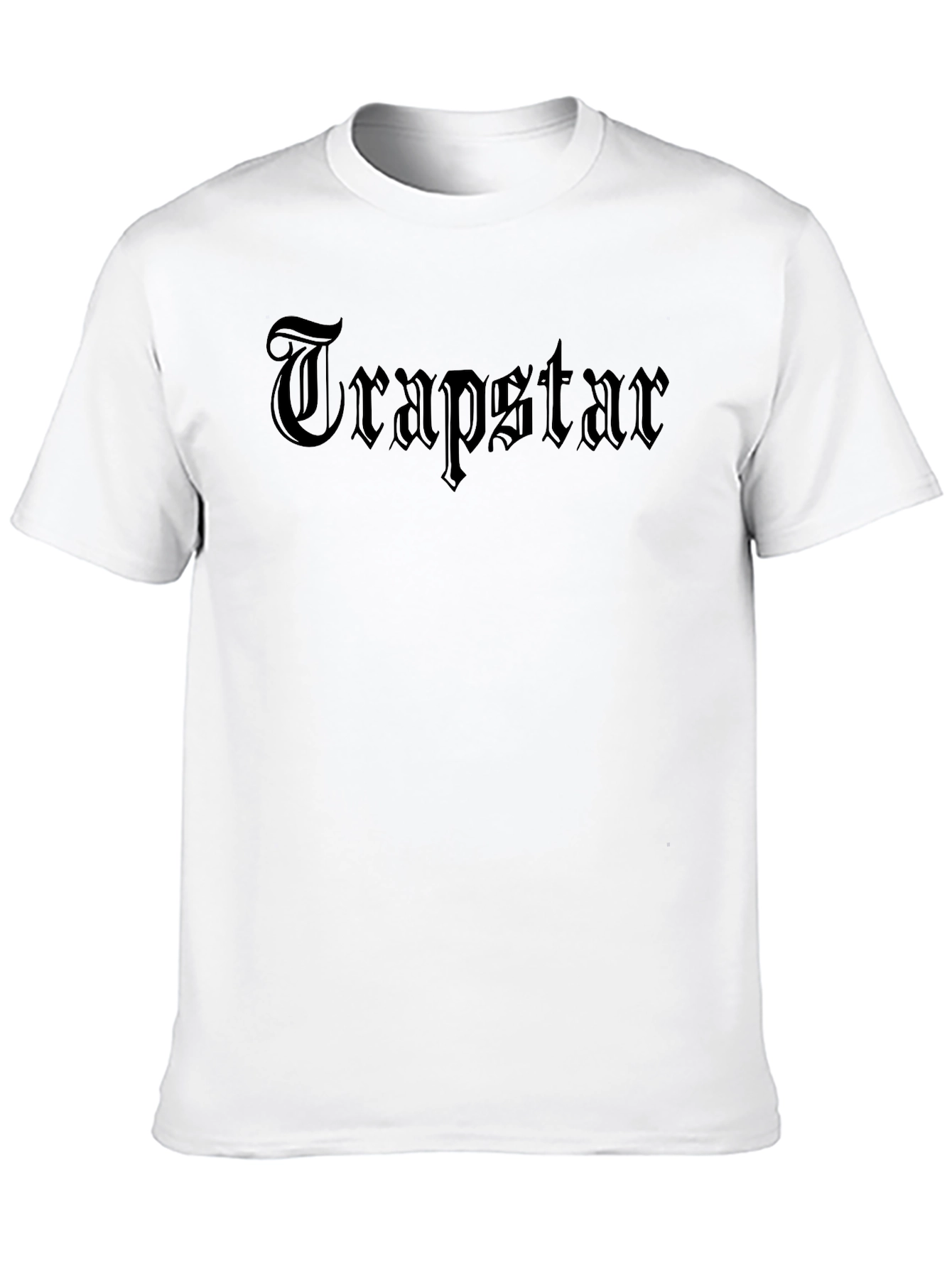 Trapstar Gothic Text Black T-Shirt