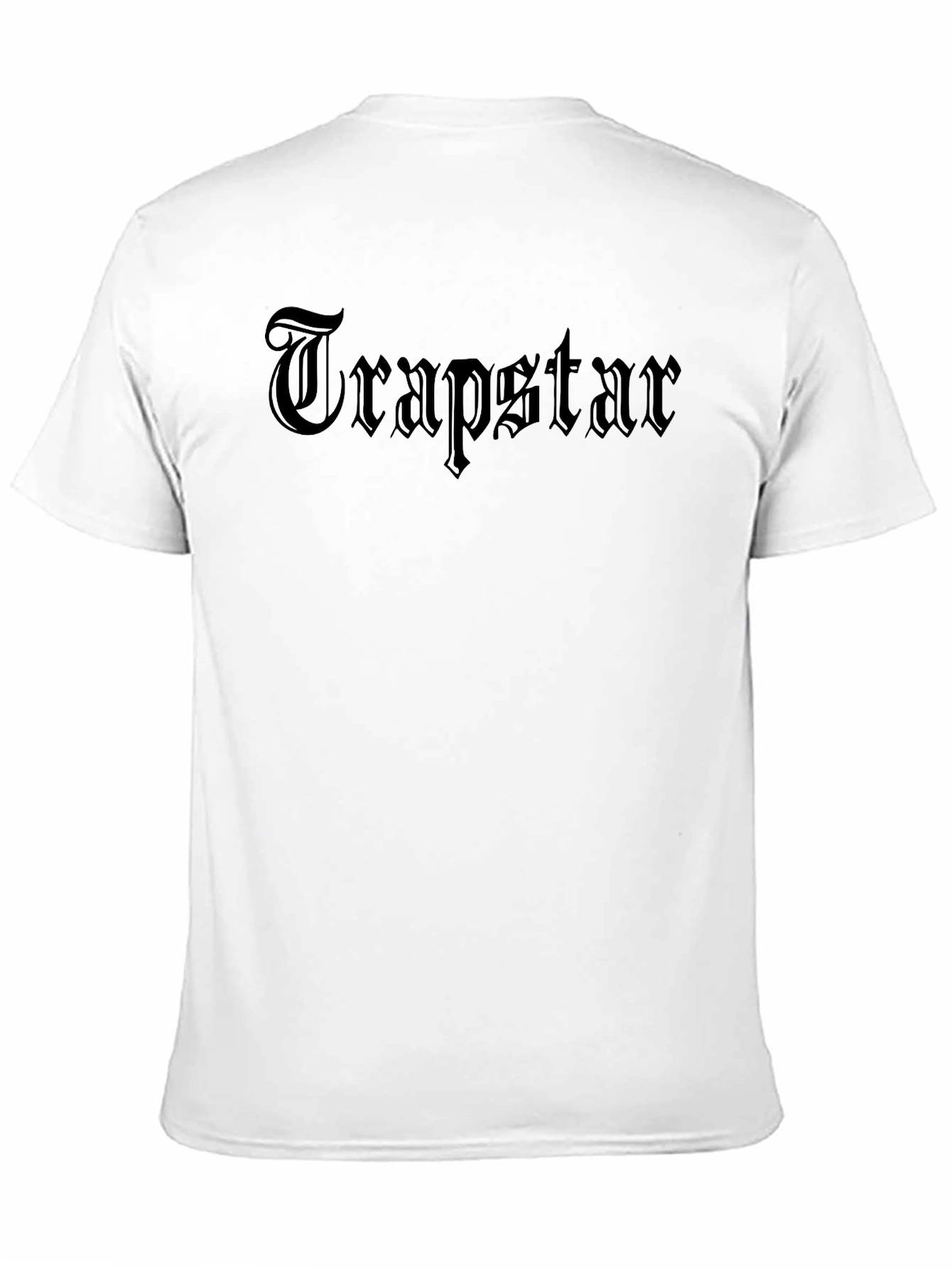 Trapstar Gothic Text Black T-Shirt