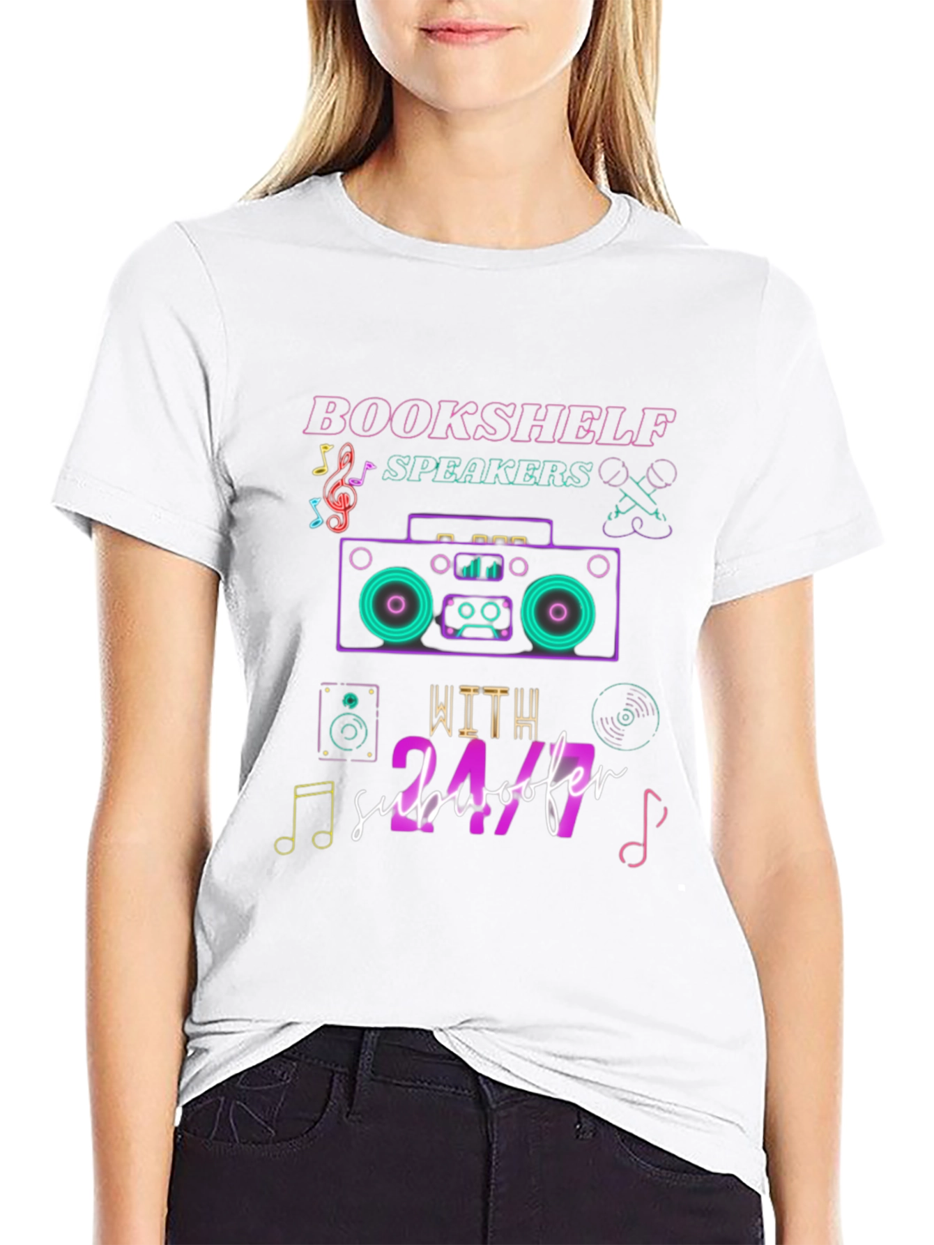 Bookshelf Speakers 24/7 Subwoofer Graphic Tee
