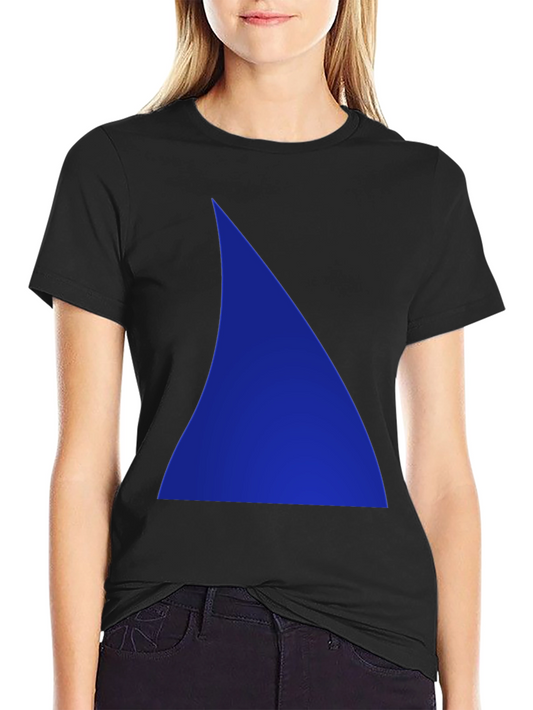 Blue Triangle Graphic Tee - Mens Black T-Shirt
