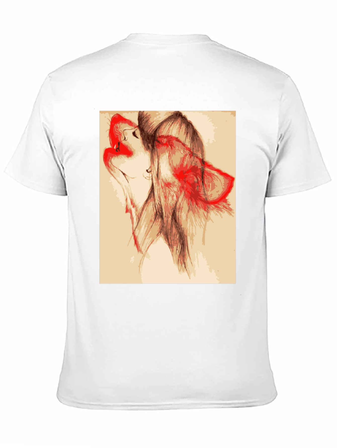 Wolf Art Graphic Tee - Black Unisex T-Shirt