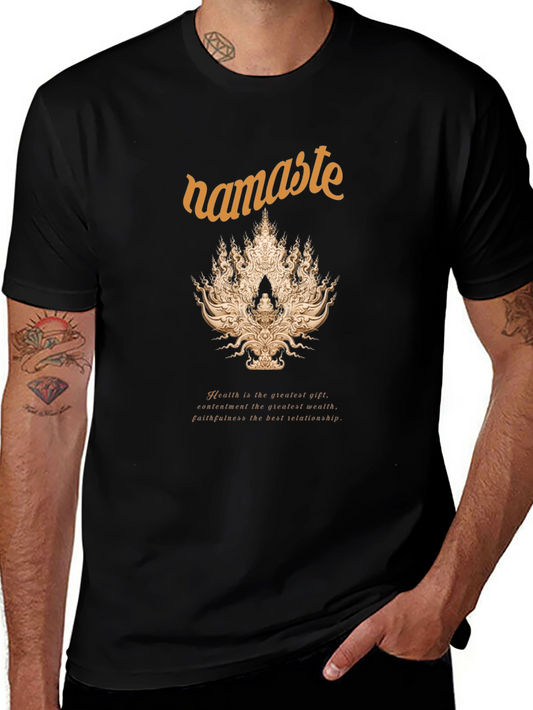 Namaste Graphic T-Shirt - Spiritual Zen Tee