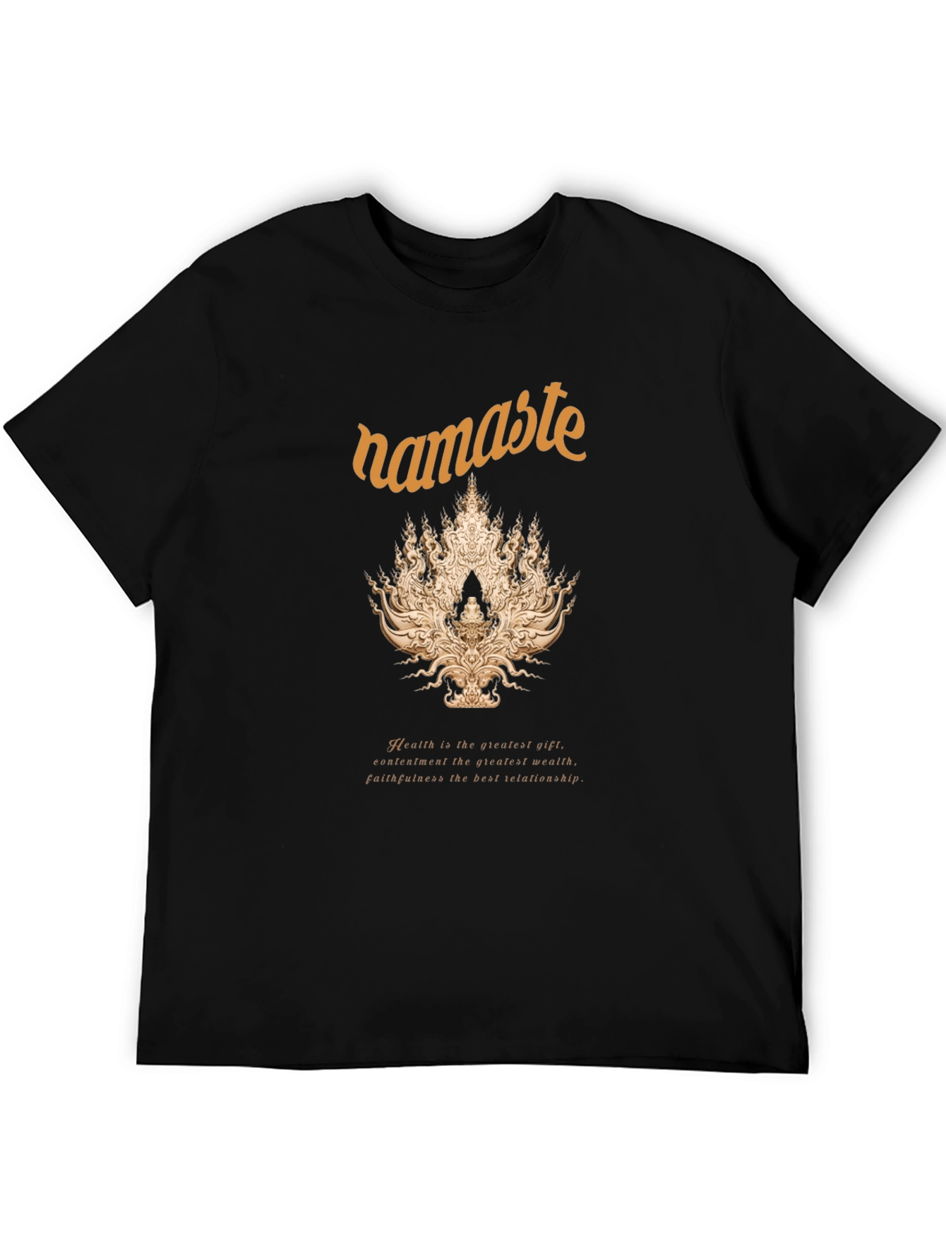 Namaste Graphic T-Shirt - Spiritual Zen Tee